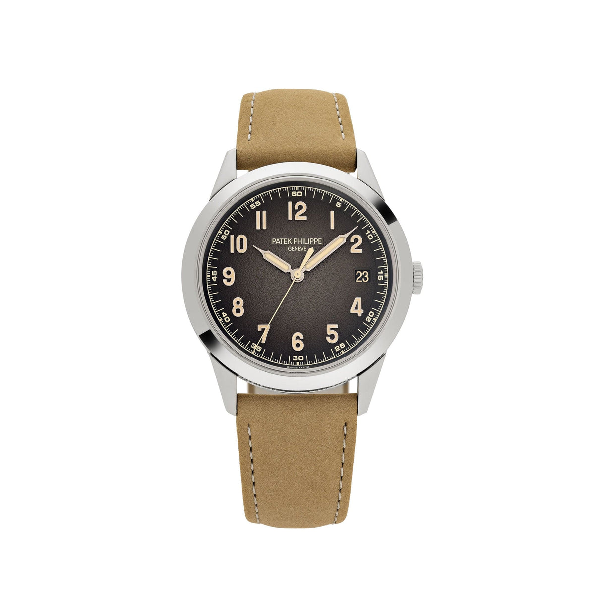 Patek Philippe Calatrava 5226G-001 White Gold Charcoal Dial Date (2024)