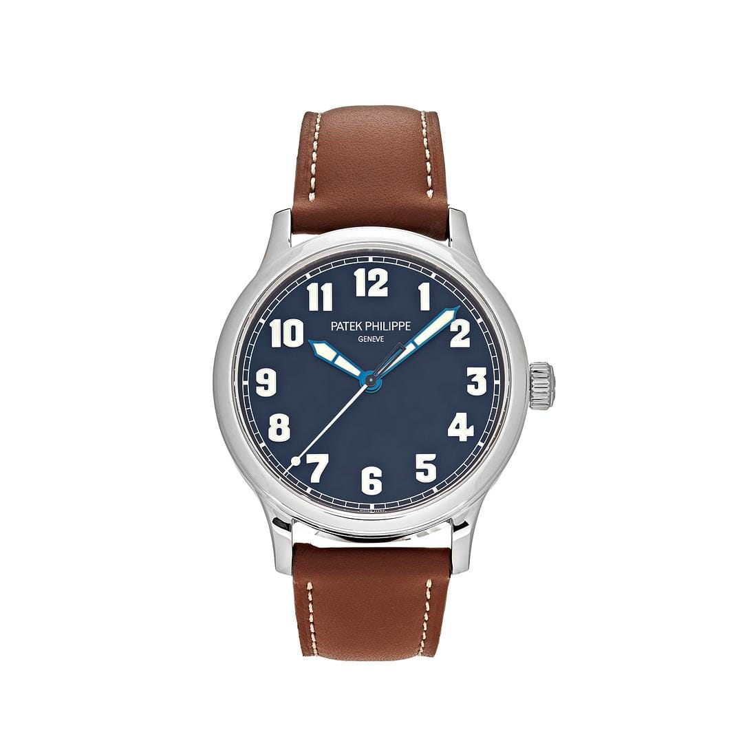 Patek Philippe Calatrava 5522A-001 'New York' Pilot Stainless Steel Blue Dial Limited Edition (2017)