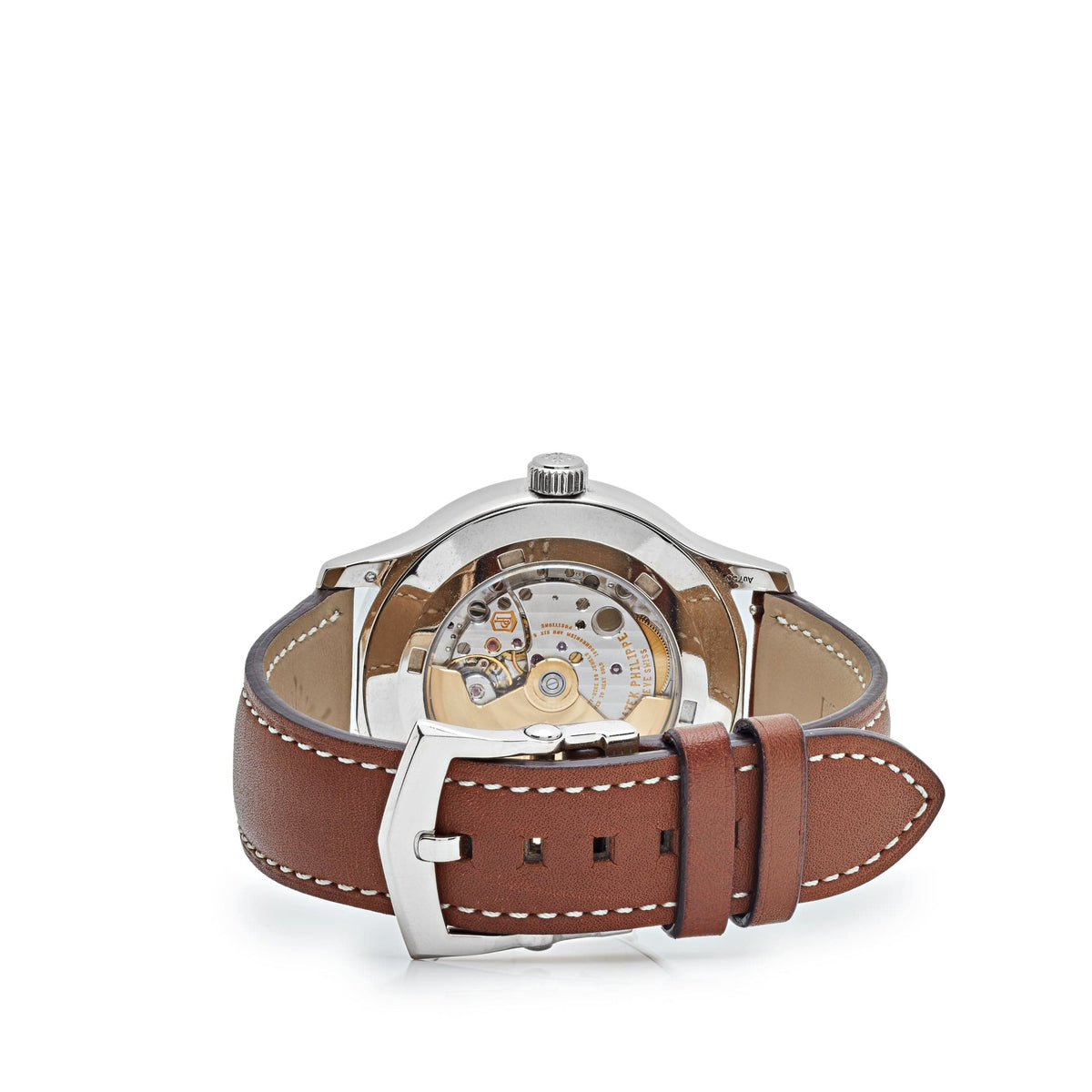 Patek Philippe Calatrava 5524G-001 'Pilot' Travel Time White Gold Blue Dial
