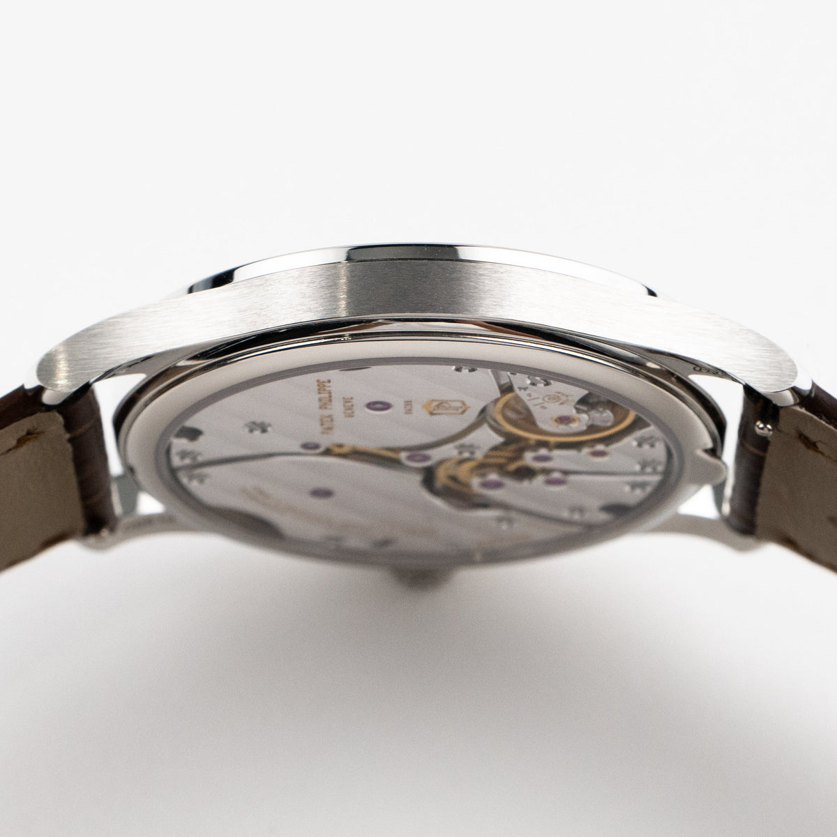 Patek Philippe Calatrava 6196P-001 Platinum Rose-Gilt Opaline Dial