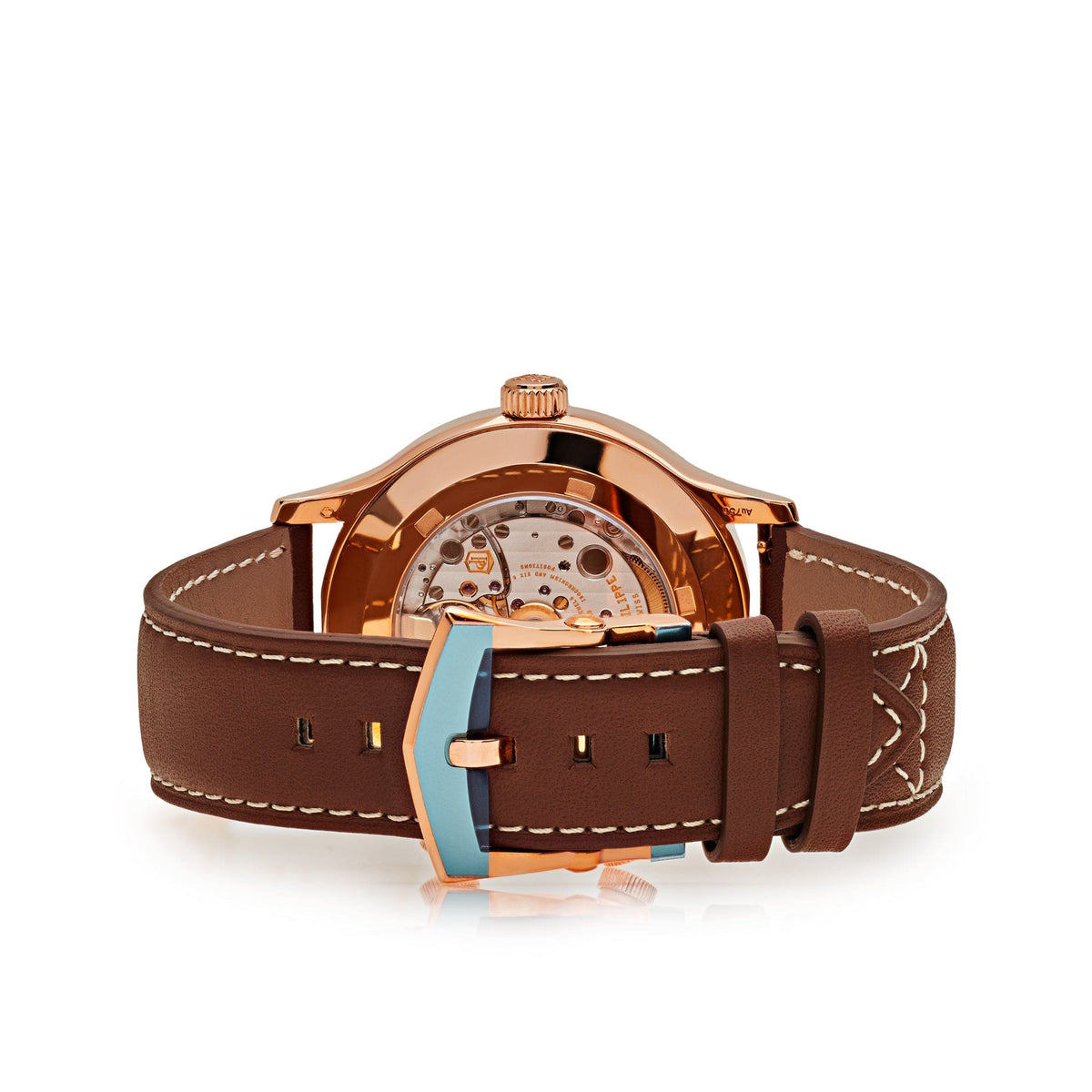 Patek Philippe Calatrava 5524R-001 'Pilot' Travel Time Rose Gold Brown Dial