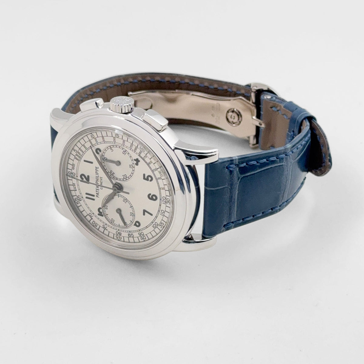 Patek Philippe Complications 5070G-001 Chronograph White Gold Silver Dial (2003)