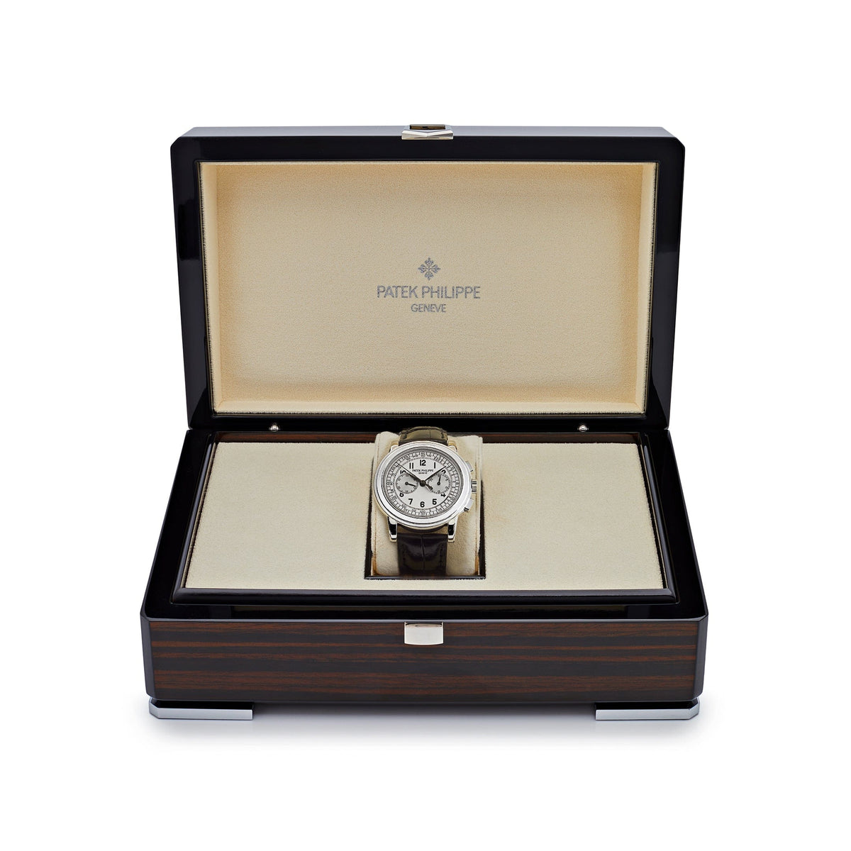Patek Philippe Complications 5070G-001 Chronograph White Gold Silver Dial (2005)
