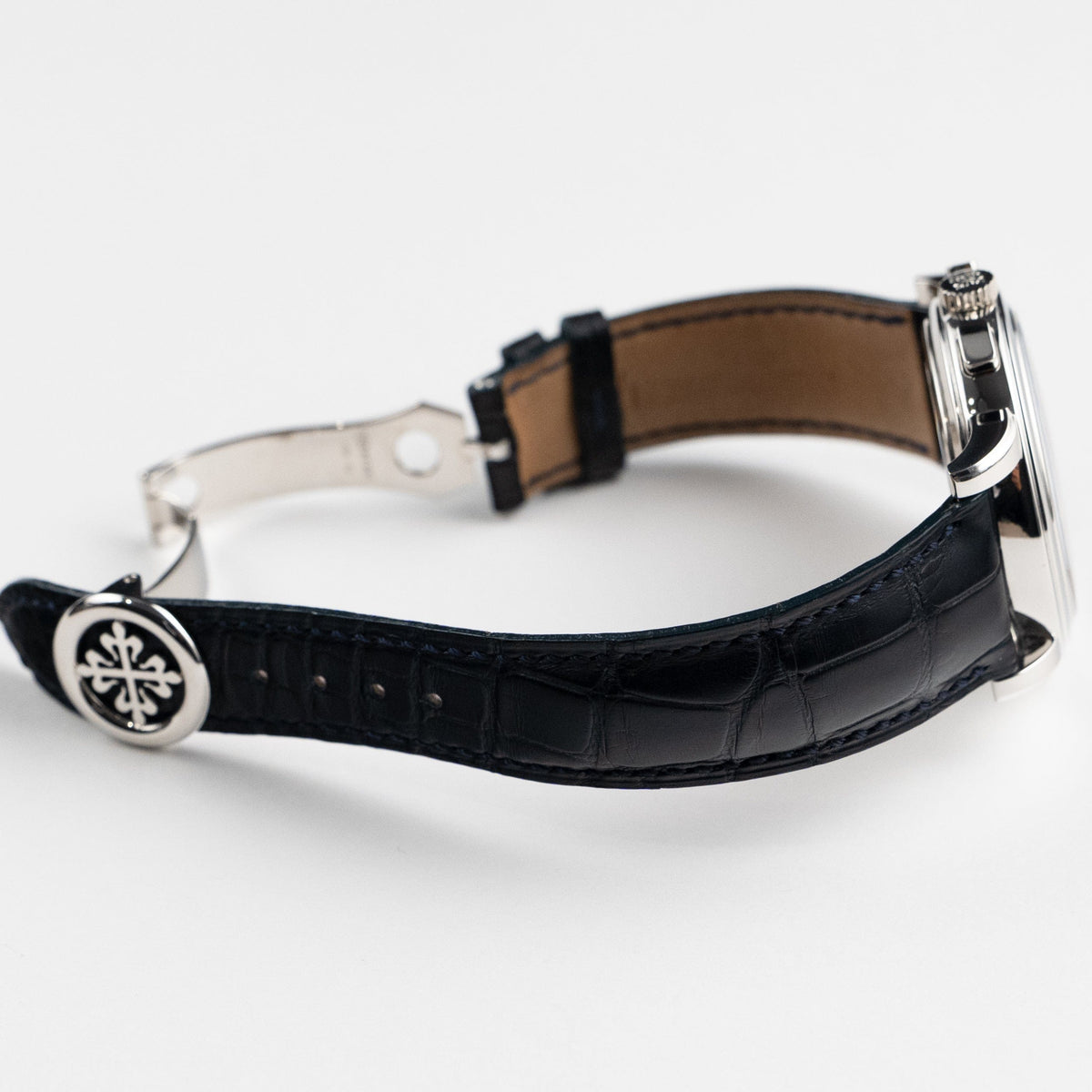 Patek Philippe Complications 5070P-001 Chronograph Platinum Blue Dial