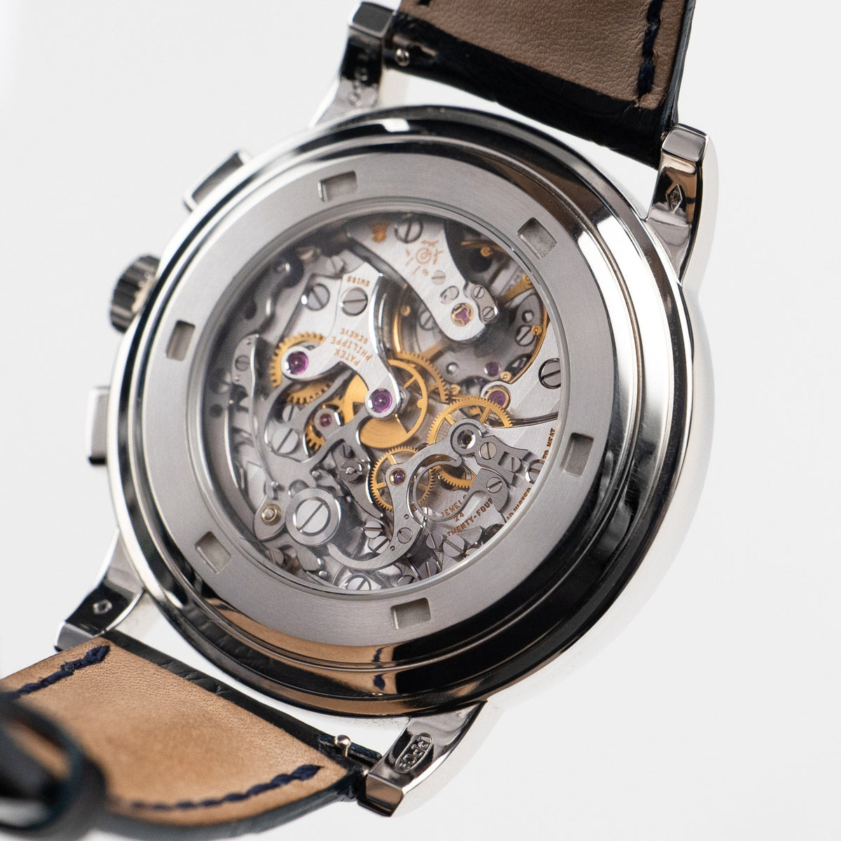 Patek Philippe Complications 5070P-001 Chronograph Platinum Blue Dial
