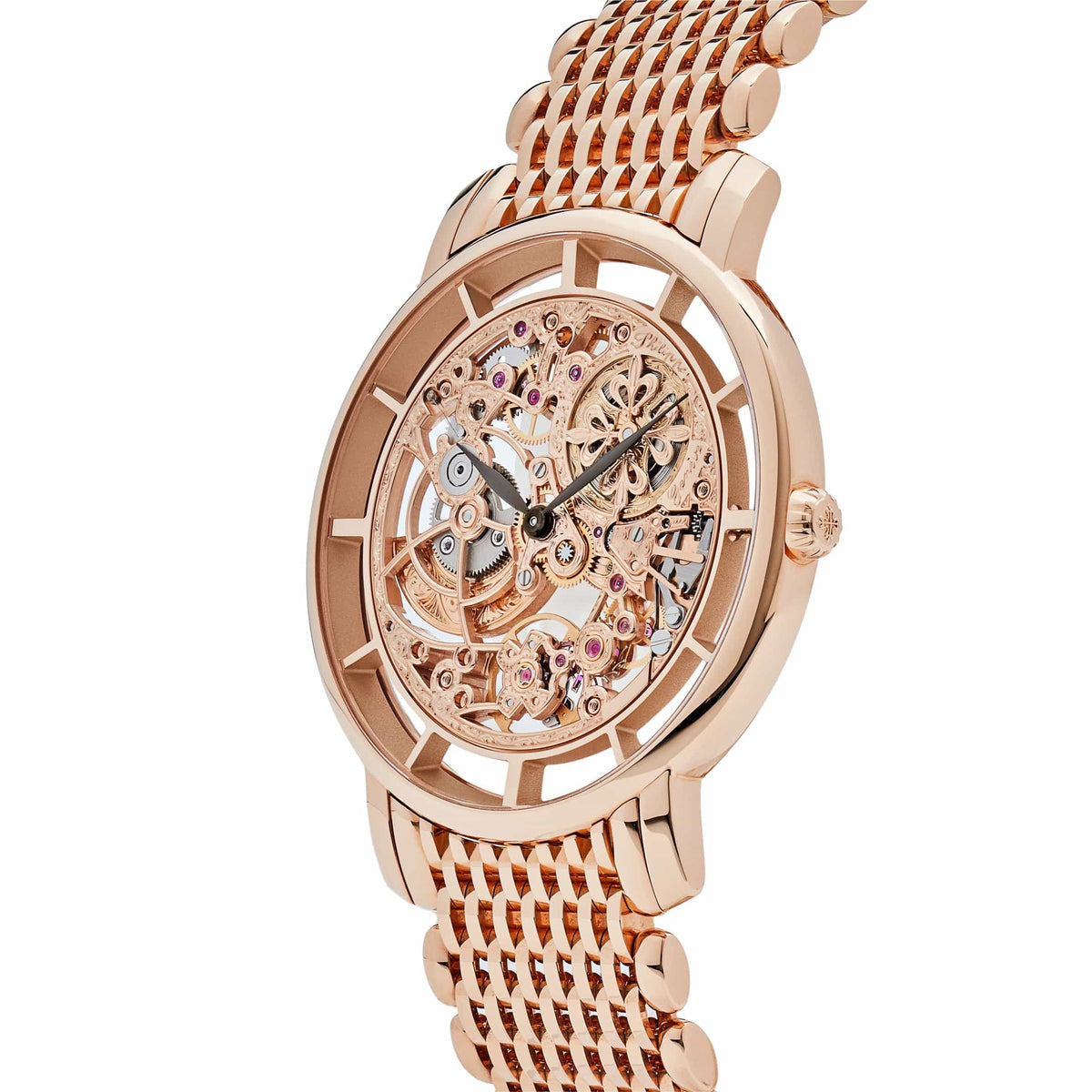 Patek Philippe Calatrava Complications 5180/1R-001 Rose Gold Skeleton Dial (2025)