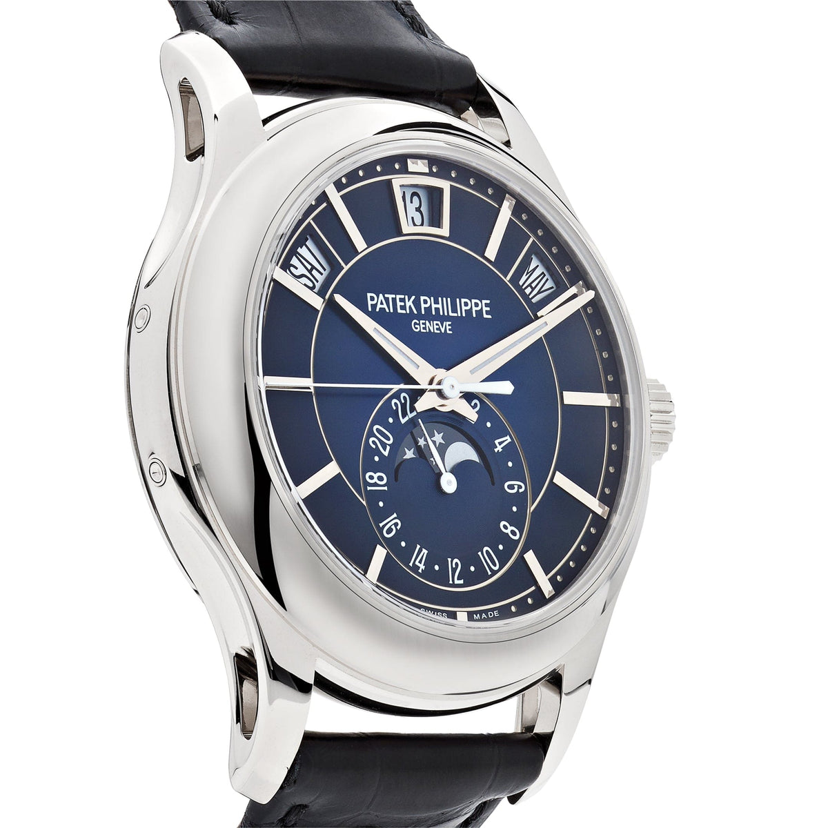 Patek Philippe Complications 5205G-013 Annual Calendar White Gold Blue Dial (2025)