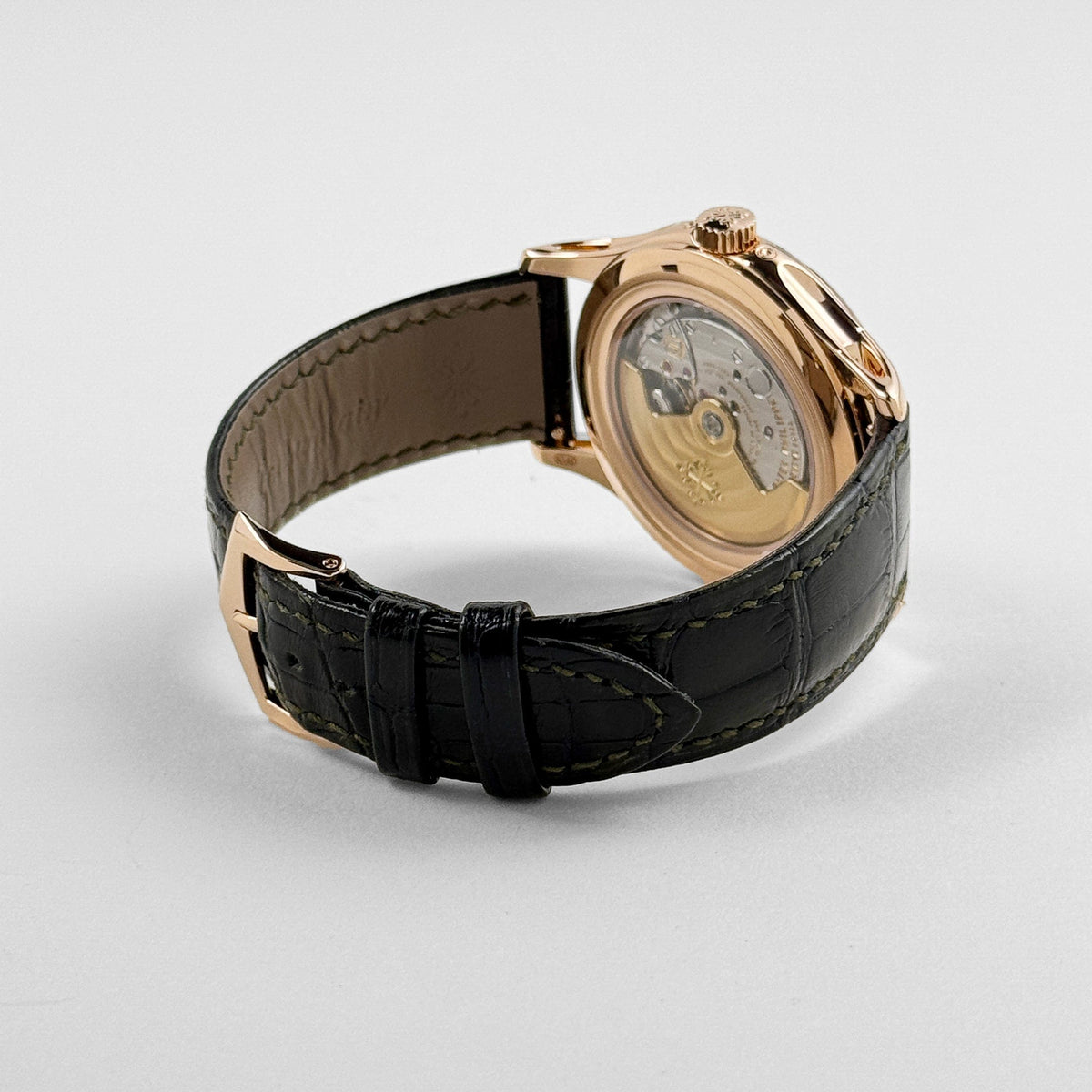 Patek Philippe Complications 5205R-011 Annual Calendar Moon Phases Rose Gold Green Dial (2022)