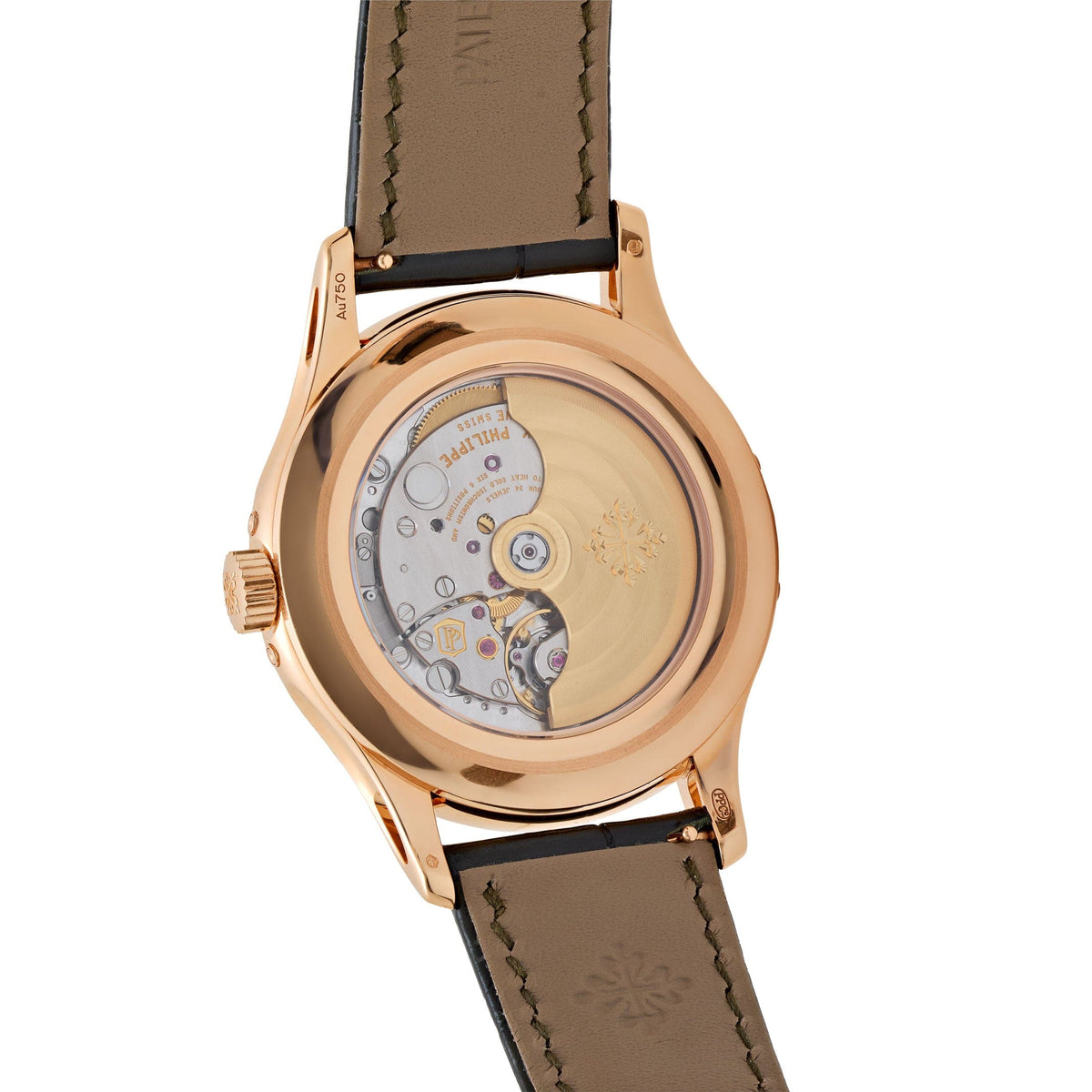 Patek Philippe Complications 5205R-011 Annual Calendar Moon Phases Rose Gold Green Dial (2026)