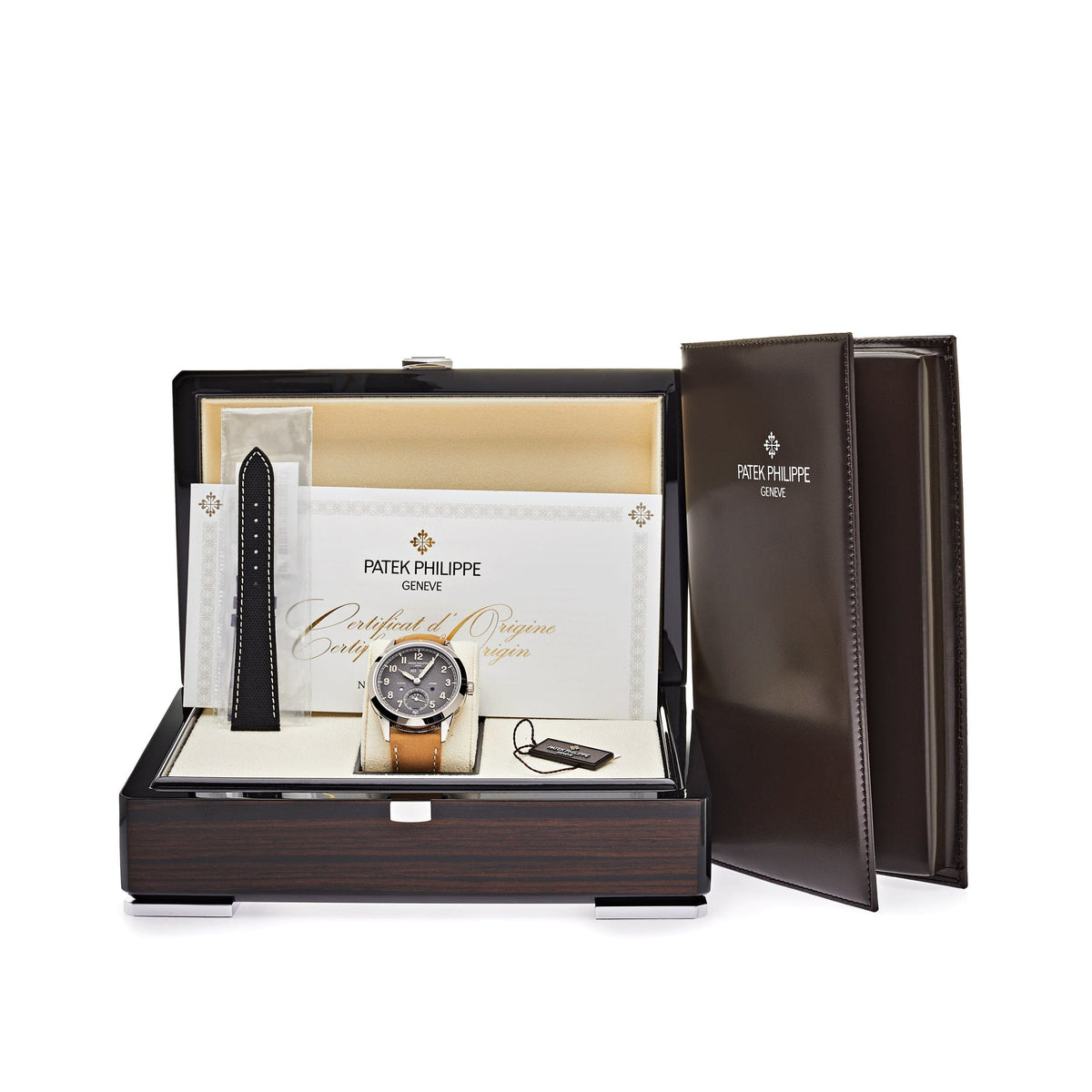 Patek Philippe Complications 5326G-001 Annual Calendar Travel Time White Gold Grey Dial (2026)
