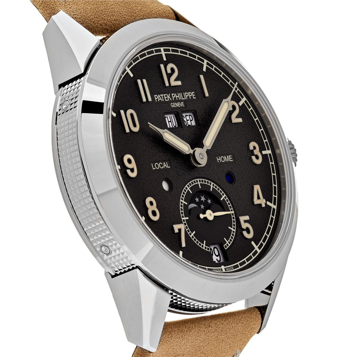 Patek Philippe Complications 5326G-001 Annual Calendar Travel Time White Gold Grey Dial (2026)