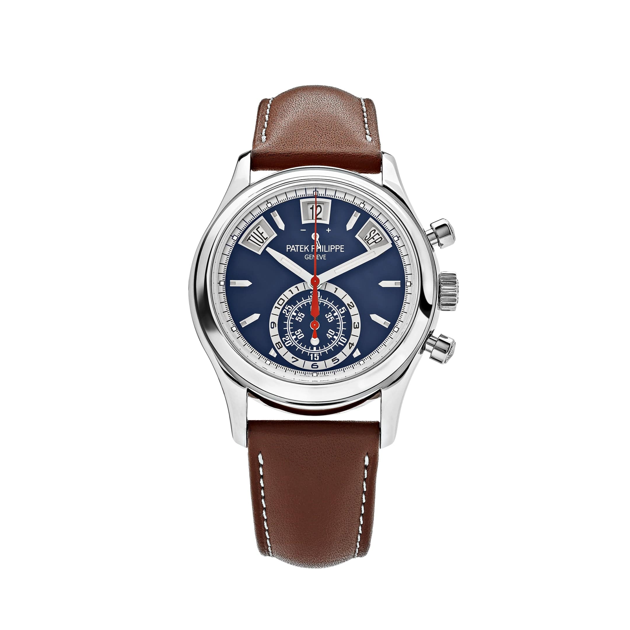 Patek Philippe Complications 5960/01G-001 Annual Calendar Chronograph White Gold