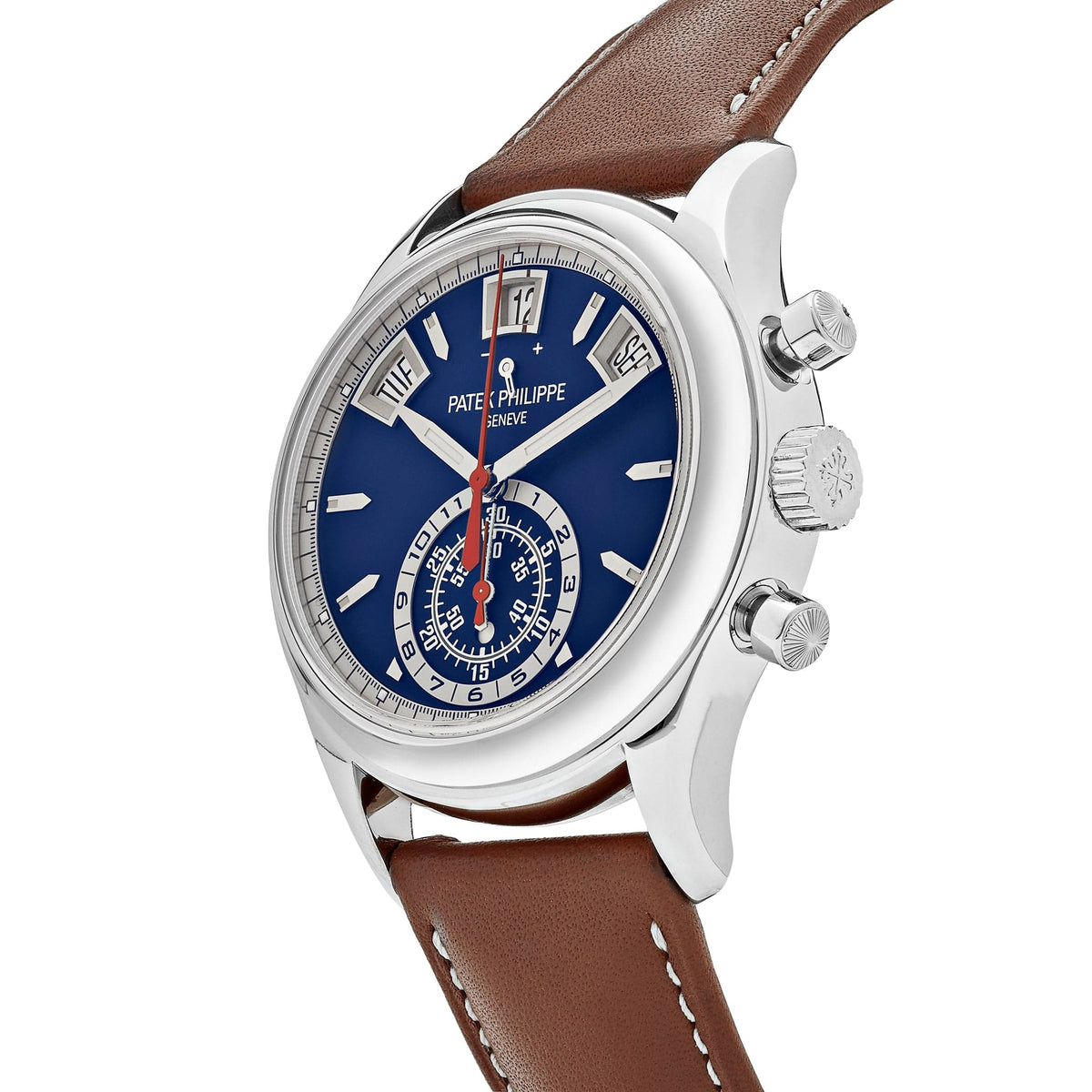 Patek Philippe Complications 5960/01G-001 Annual Calendar Chronograph White Gold