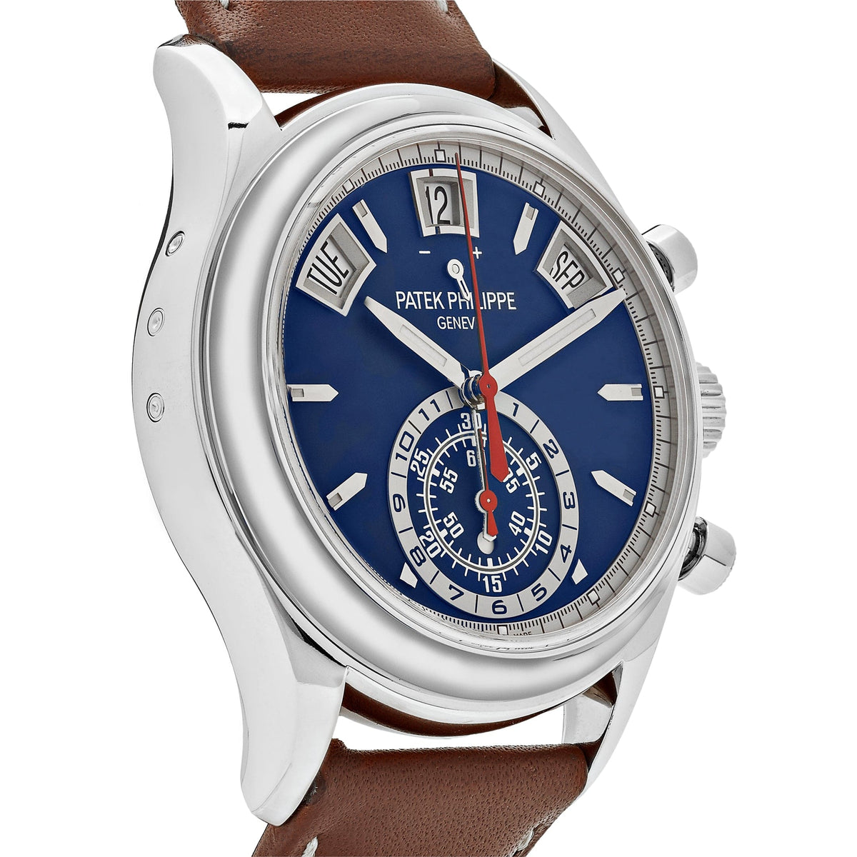 Patek Philippe Complications 5960/01G-001 Annual Calendar Chronograph White Gold