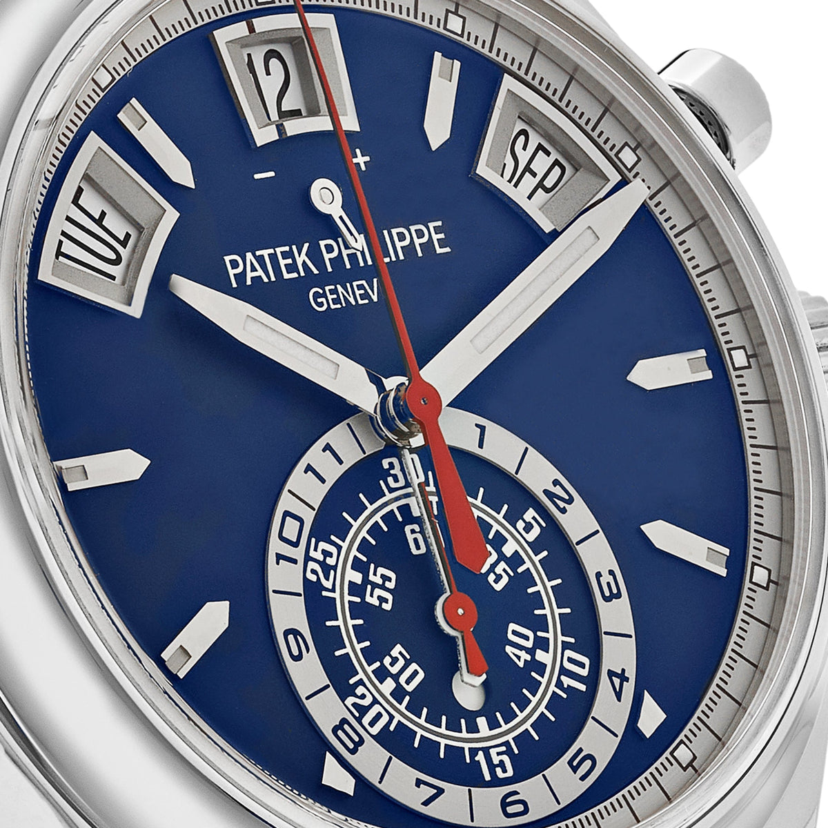 Patek Philippe Complications 5960/01G-001 Annual Calendar Chronograph White Gold
