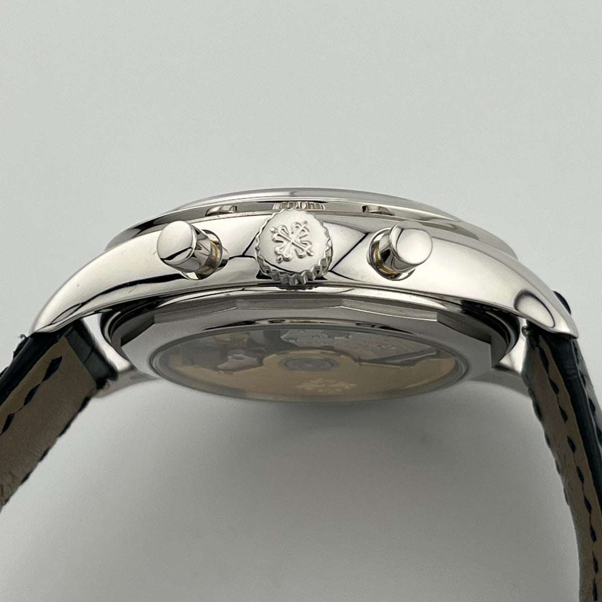 Patek Philippe Complications 5961P-001 Annual Calendar Platinum Blue Diamond Baguette Dial Diamond Baguette Bezel (2023)
