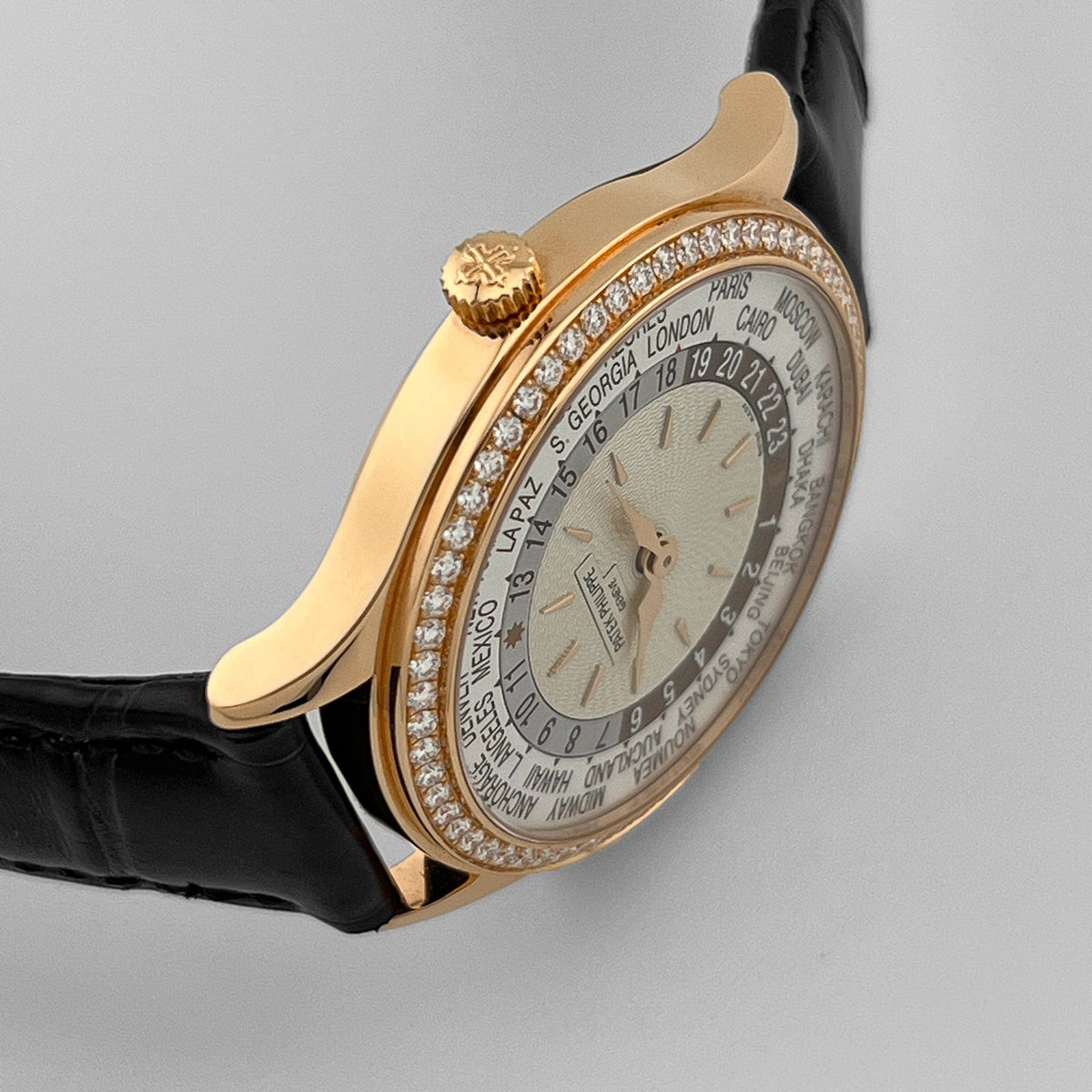Patek Philippe Complications 7130R-013 Rose Gold White Dial Diamond Bezel (2022)