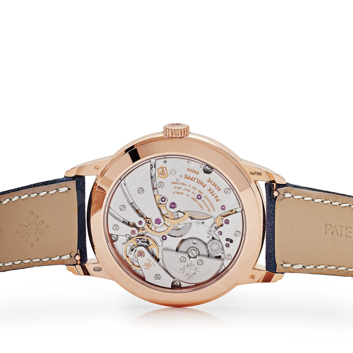 Patek Philippe Complications Calatrava 5224R-001 Travel Time Rose Gold Navy Blue Dial (2024)