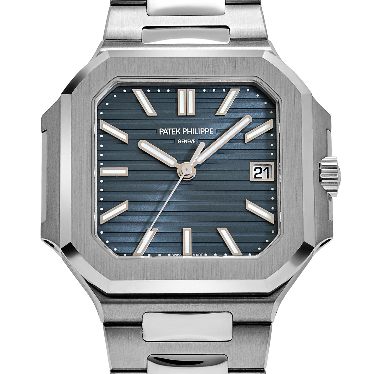 Patek Philippe Cubitus 7128/1G-001 White Gold Blue Dial (2025)