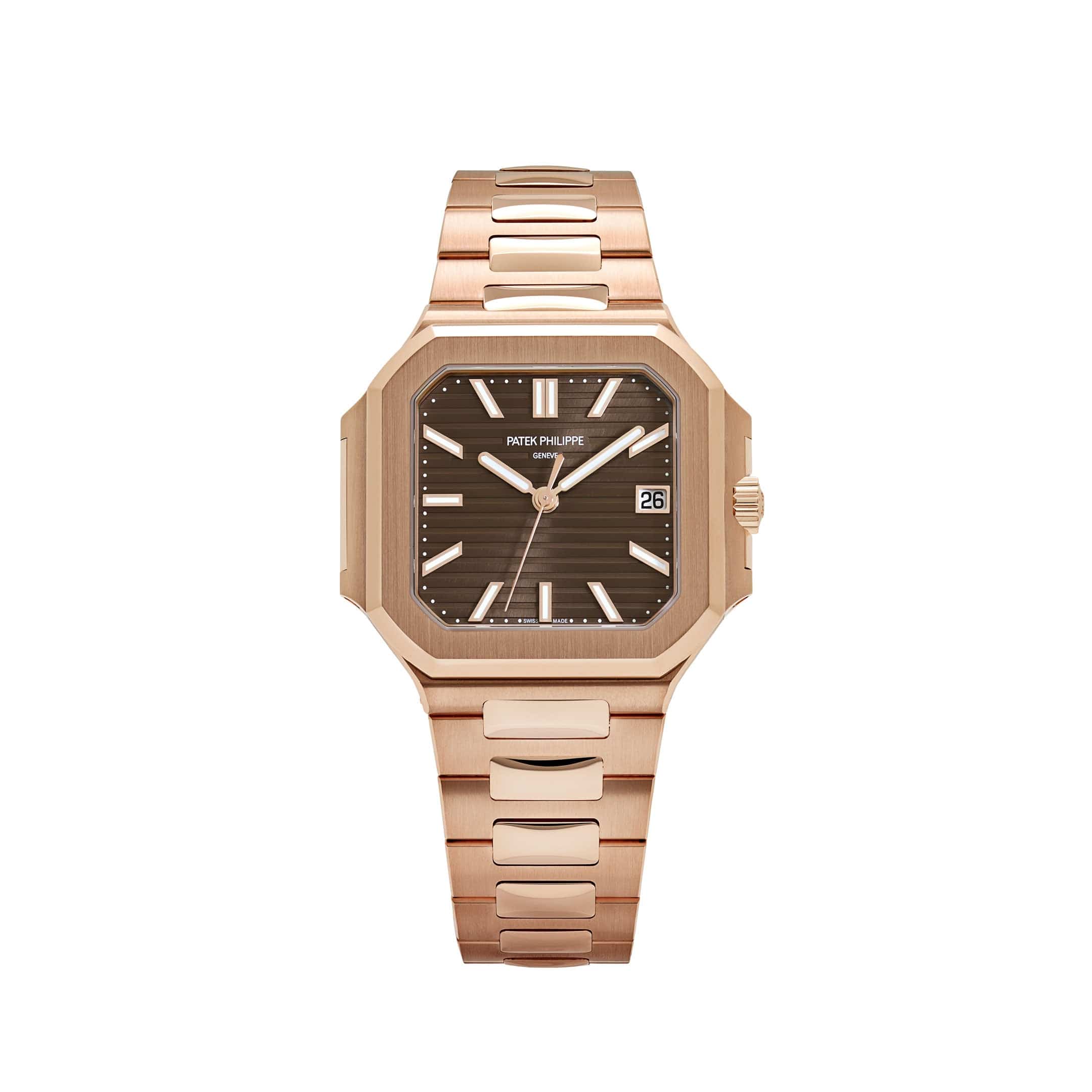 Patek Philippe Cubitus 7128/1R-001 Rose Gold Brown Dial (2026)