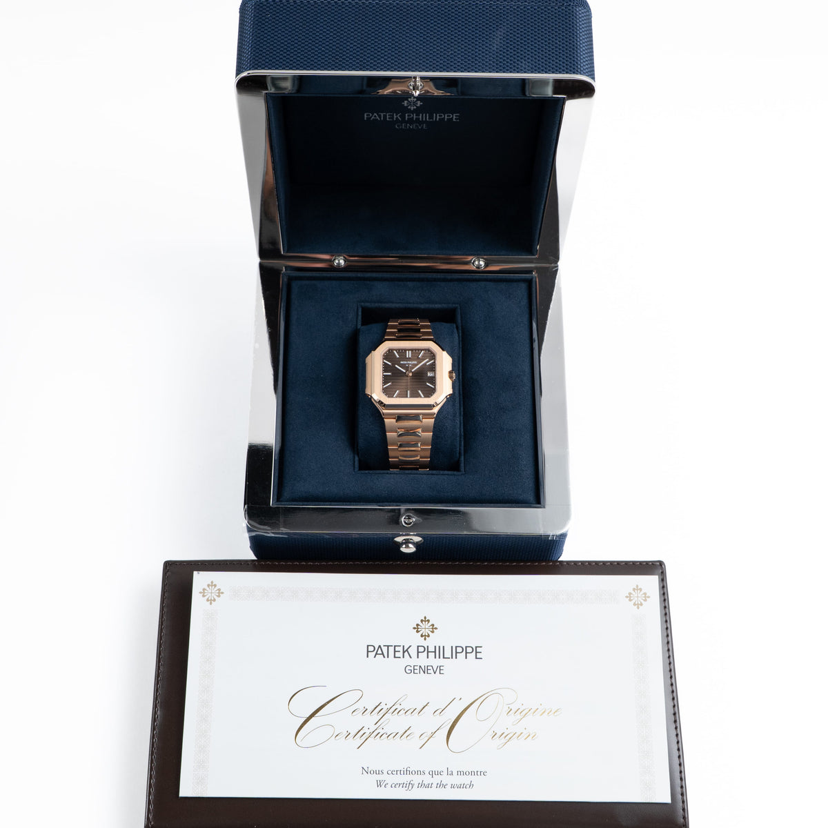 Patek Philippe Cubitus 7128/1R-001 Rose Gold Brown Dial (2026)