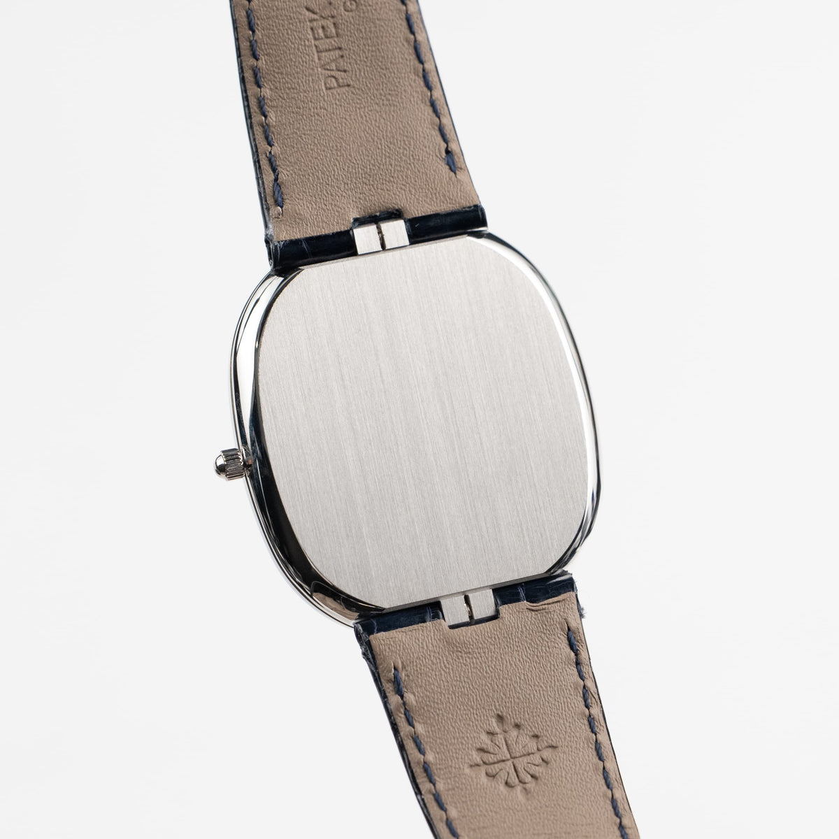 Patek Philippe Golden Ellipse 5738P-001 Platinum Blue Dial