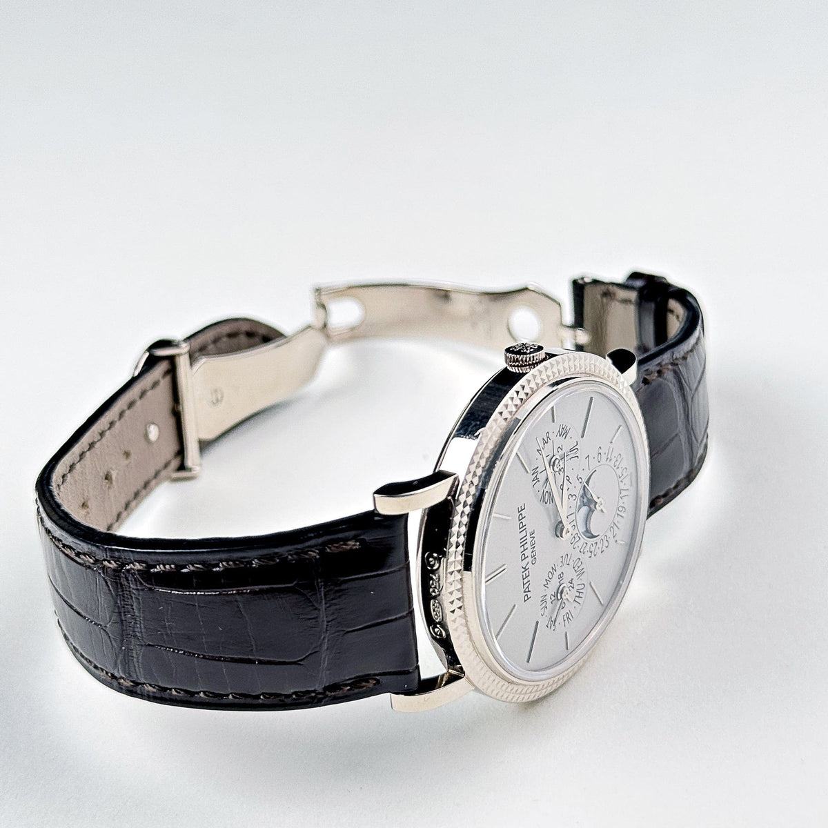Patek Philippe Grand Complications 5139G-001 Perpetual Calendar White Gold Silver Dial (2008)
