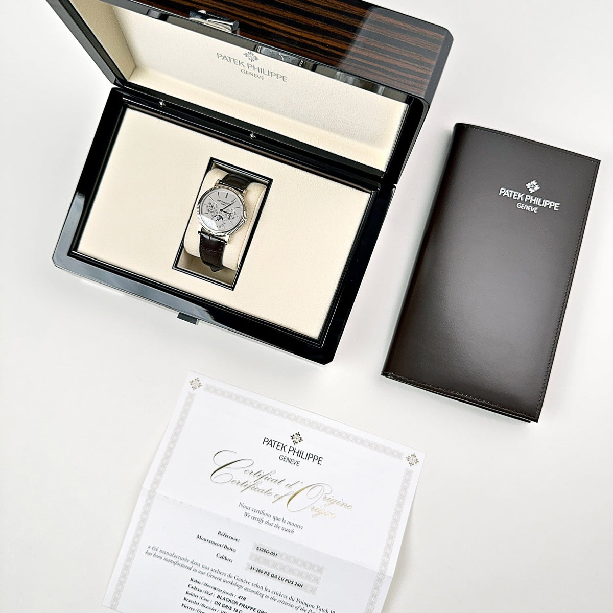 Patek Philippe Grand Complications 5139G-001 Perpetual Calendar White Gold Silver Dial (2008)