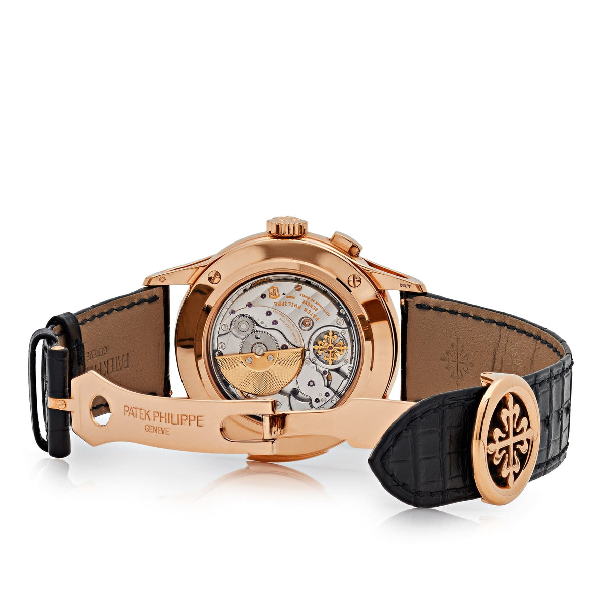 Patek Philippe Grand Complications 5208R-001 Minute Repeater Perpetual Calendar Rose Gold Black Dial
