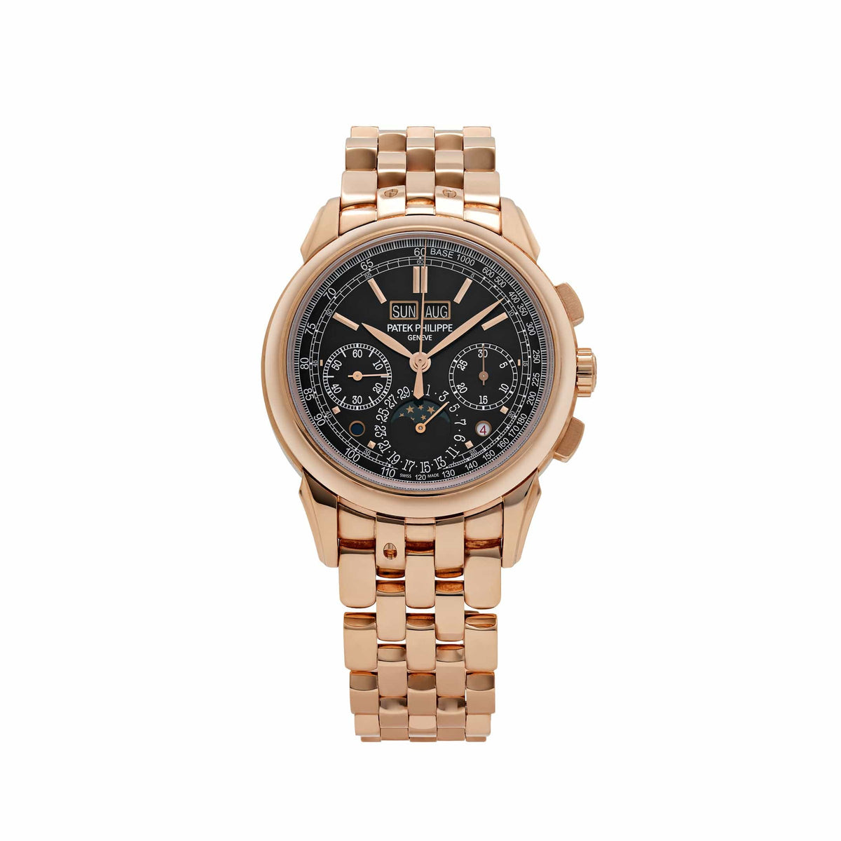 Patek Philippe Grand Complications 5270/1R-001 Chronograph Perpetual Calendar Rose Gold Black Dial (2025)