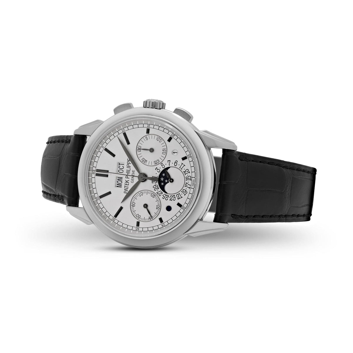 Patek Philippe Grand Complications 5270G-001 Perpetual Calendar White Gold White Dial