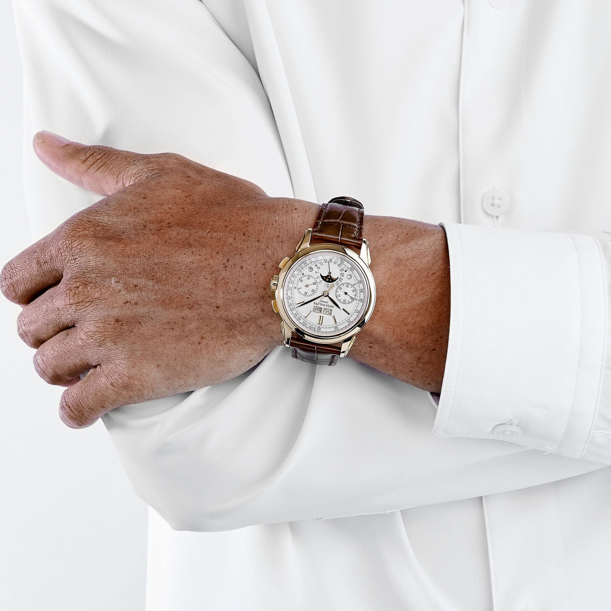 Patek Philippe Grand Complications 5270J-001 Perpetual Chronograph Yellow Gold White Dial (2024)