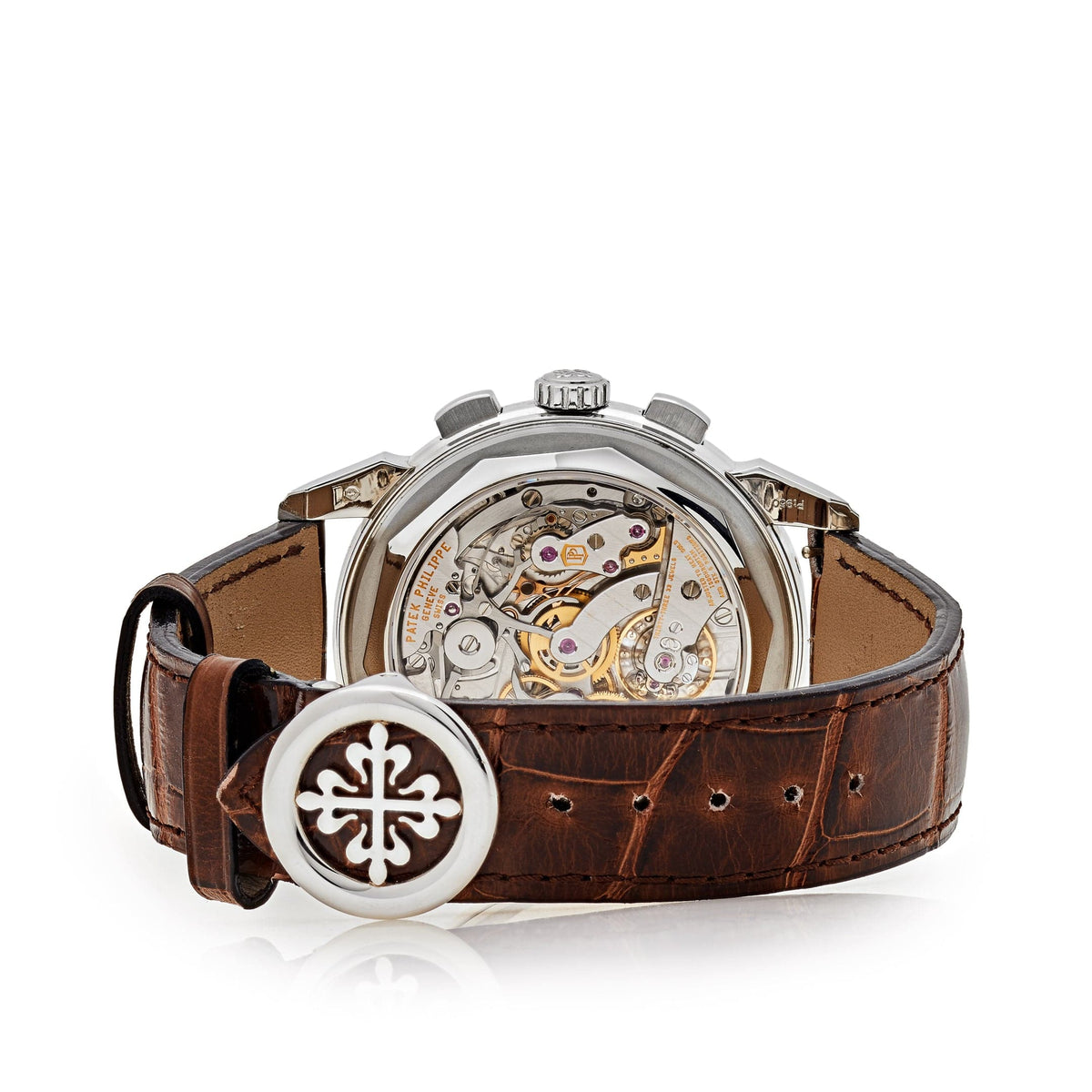 Patek Philippe Grand Complications 5270P-001 Perpetual Calendar Chronograph Platinum Salmon Dial