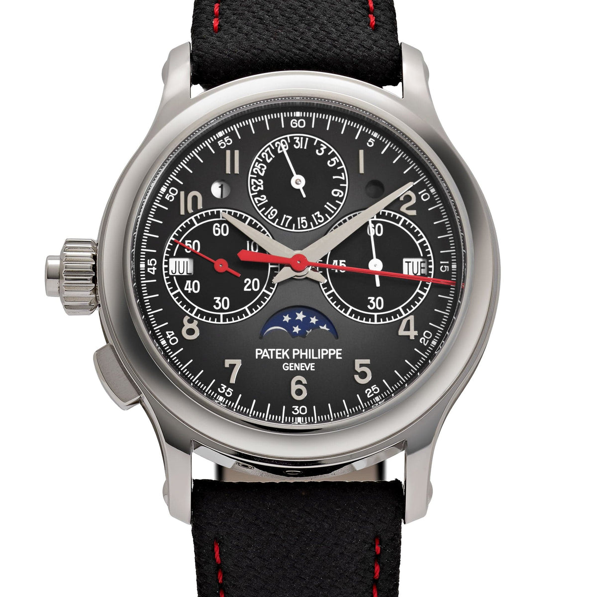Patek Philippe Grand Complications 5373P-001 Split Seconds Perpetual Calendar 'Lefty' Chronograph Platinum (2025)