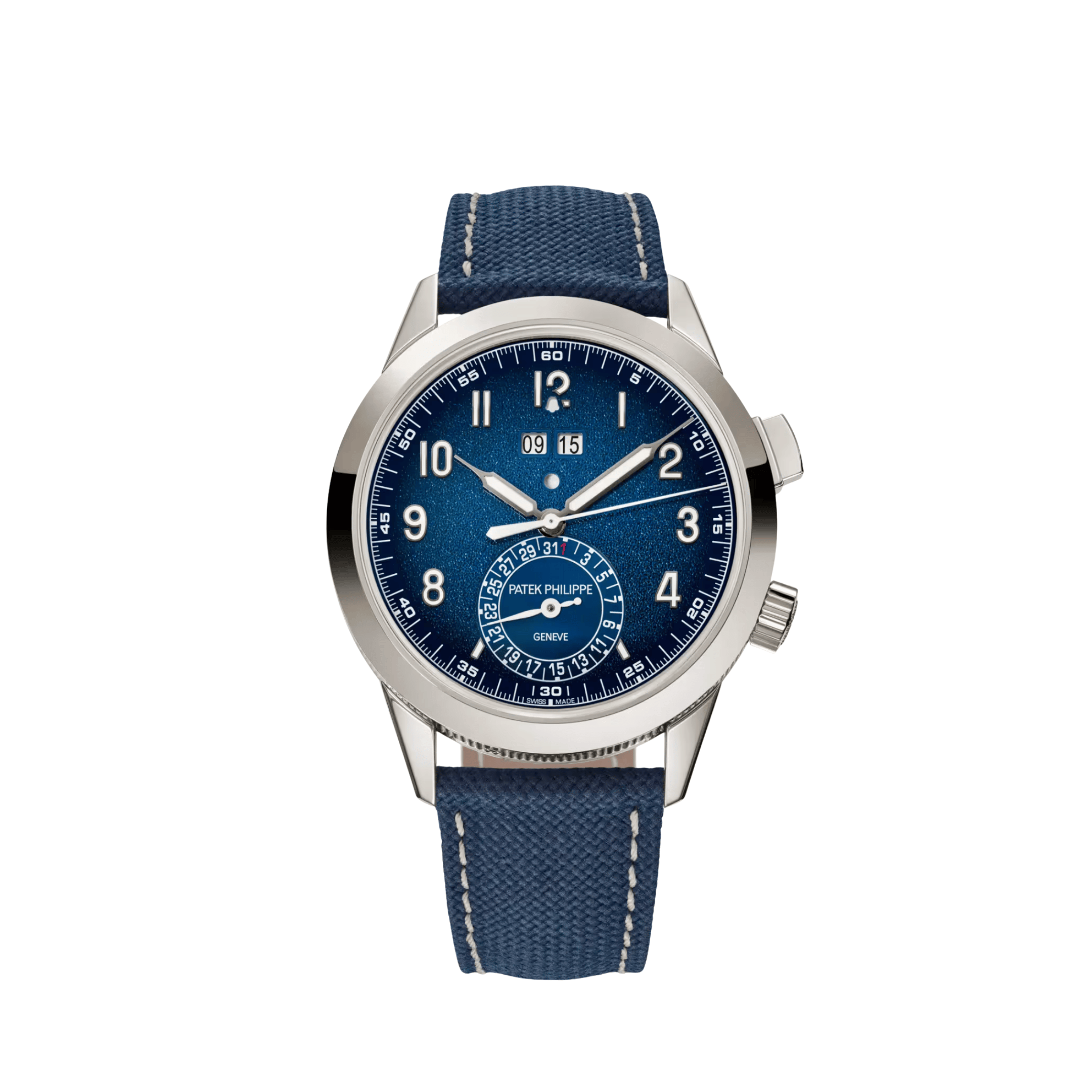 Patek Philippe Grand Complications Calatrava 5322G-001 White Gold Navy Blue Dial (2026)