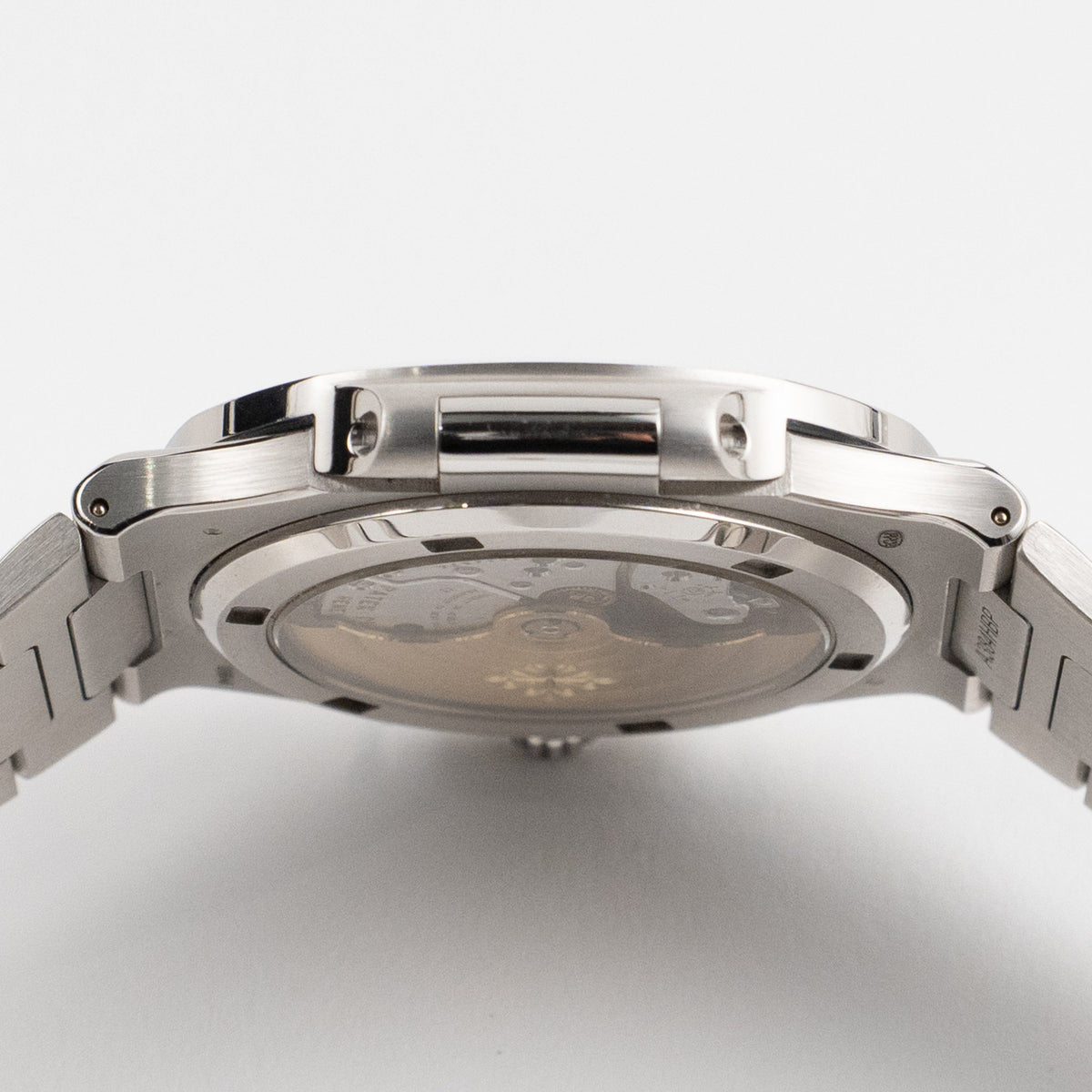 Patek Philippe Nautilus 5711/110P-001 Platinum Grey Diamond Baguette Dial Diamond Baguette Bezel