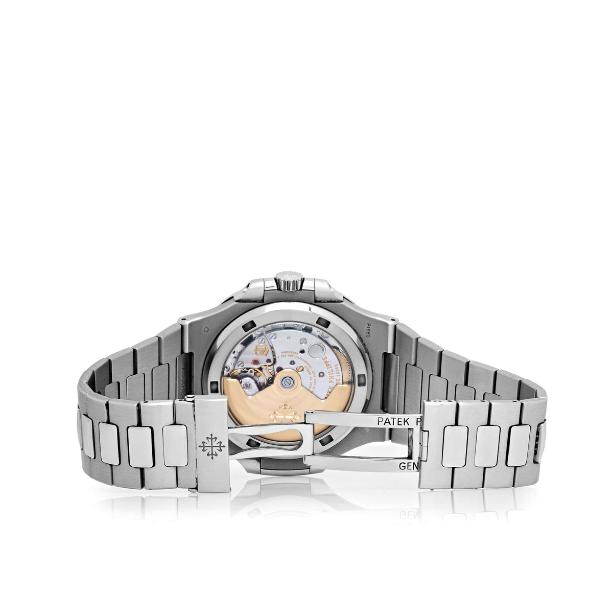 Patek Philippe Nautilus 5711/1P-001 40th Anniversary Platinum Blue Diamond Baguette Dial Limited Edition
