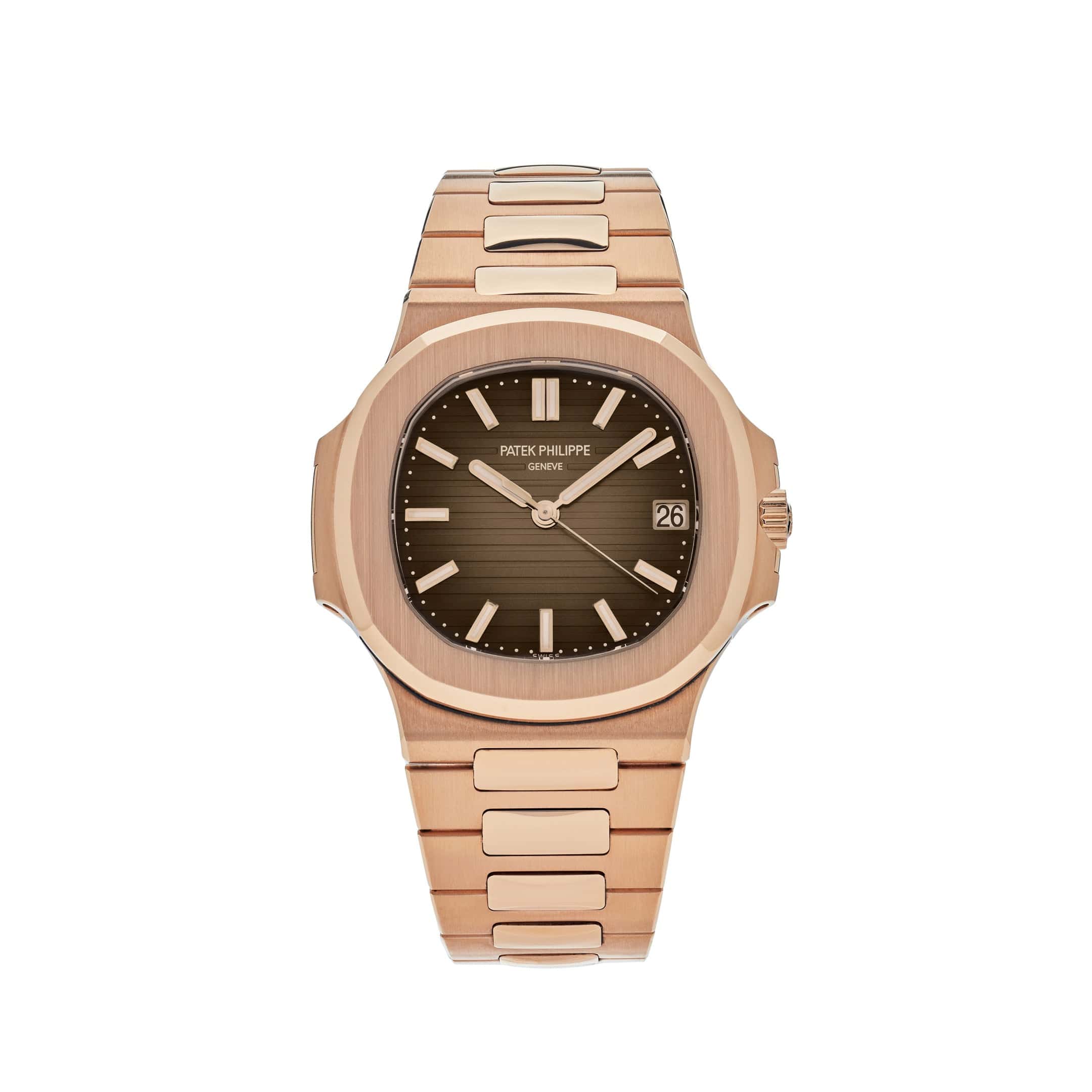 Patek Philippe Nautilus 5711/1R-001 Rose Gold Brown Dial (2015)