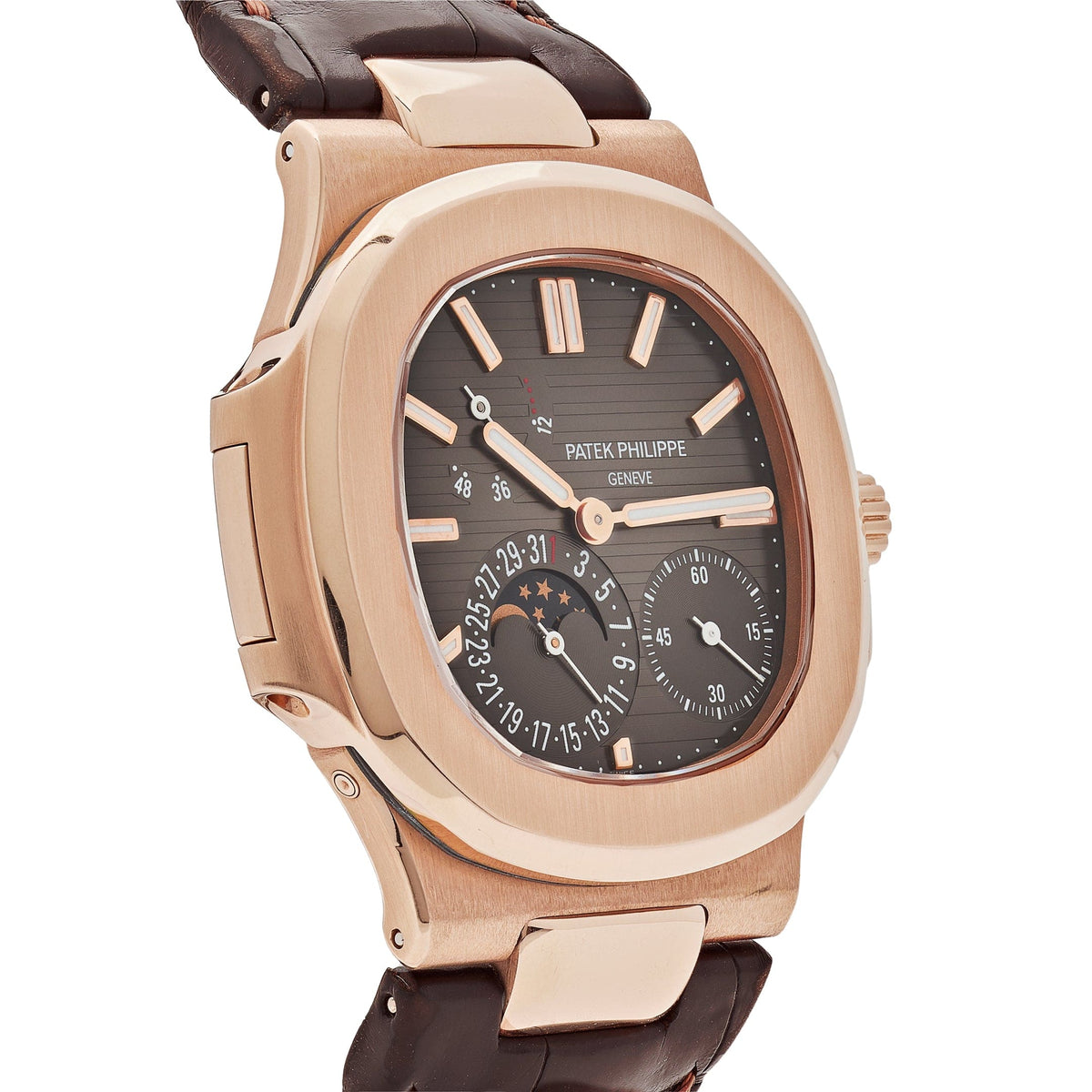 Patek Philippe Nautilus 5712R-001 Moon Phases Rose Gold (2010)