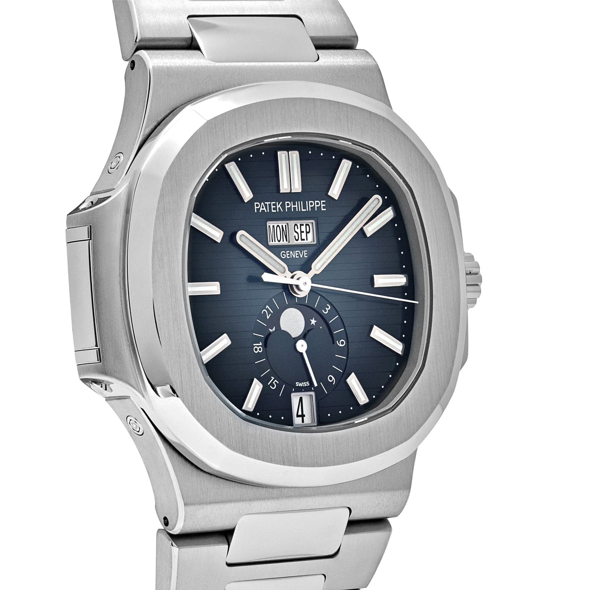 Patek Philippe Nautilus 5726/1A-014 Annual Calendar Stainless Steel Blue Dial (2021)