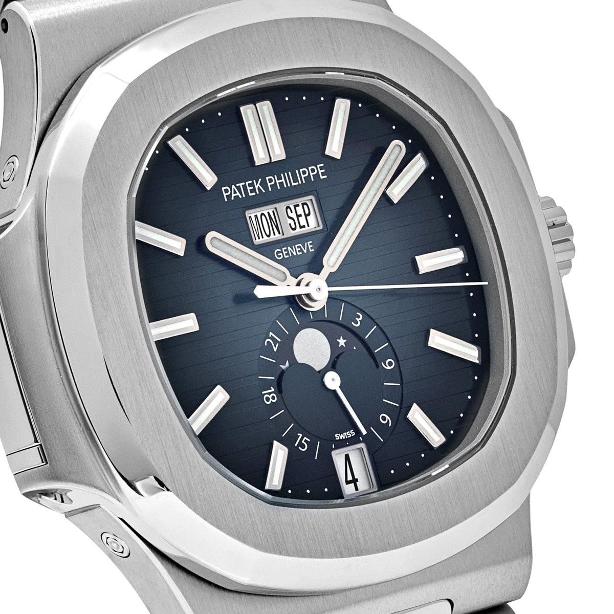 Patek Philippe Nautilus 5726/1A-014 Annual Calendar Stainless Steel Blue Dial (2021)