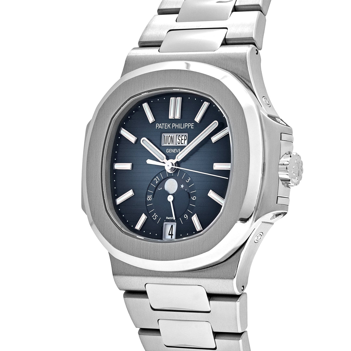 Patek Philippe Nautilus 5726/1A-014 Annual Calendar Stainless Steel Blue Dial (2021)