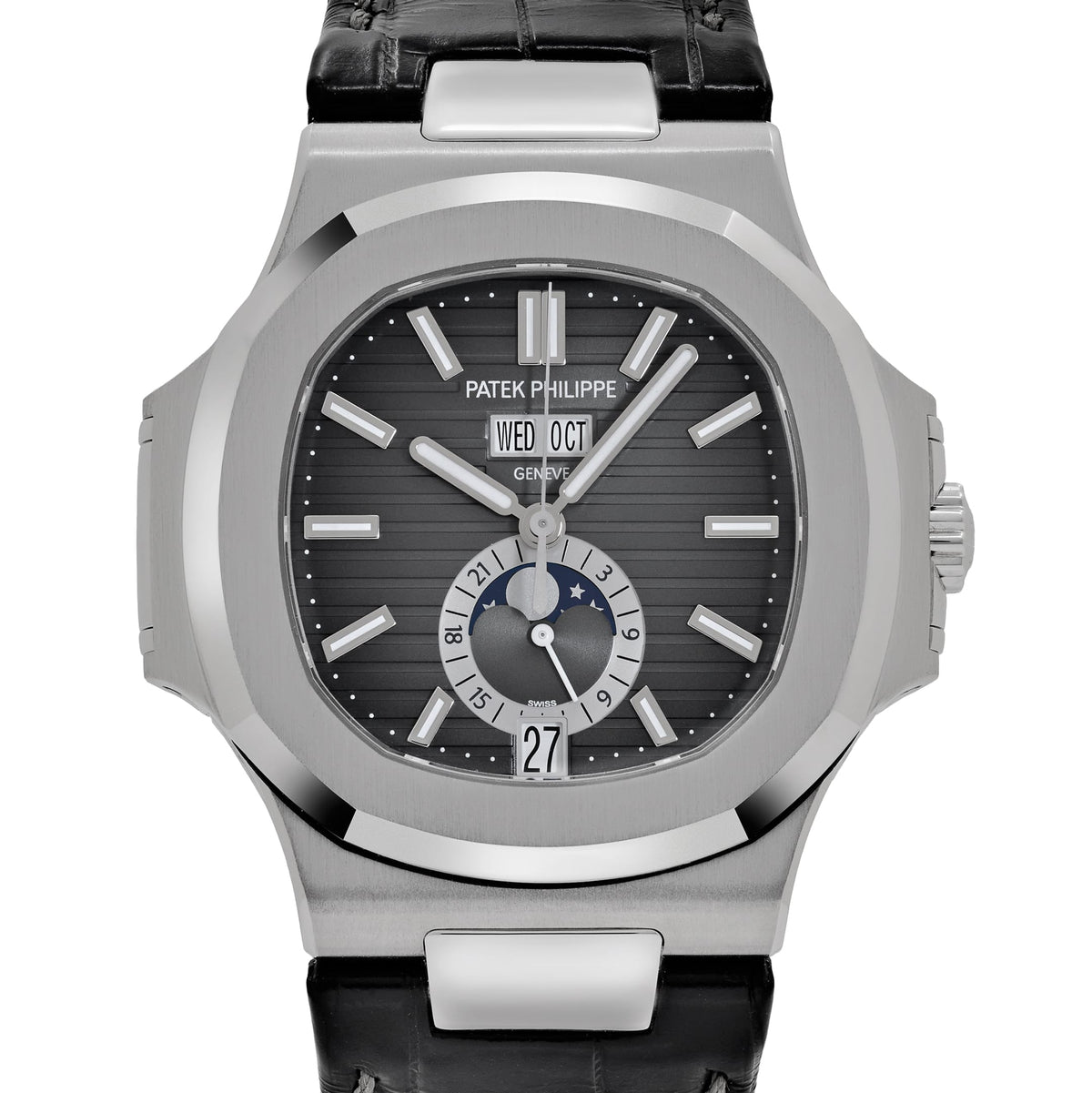 Patek Philippe Nautilus 5726A-001 Annual Calendar Moon Phases (2016)