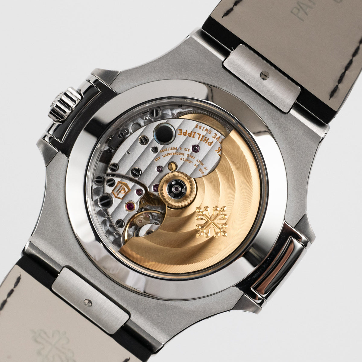 Patek Philippe Nautilus 5726A-001 Annual Calendar Moon Phases Stainless Steel Black Dial (2025)