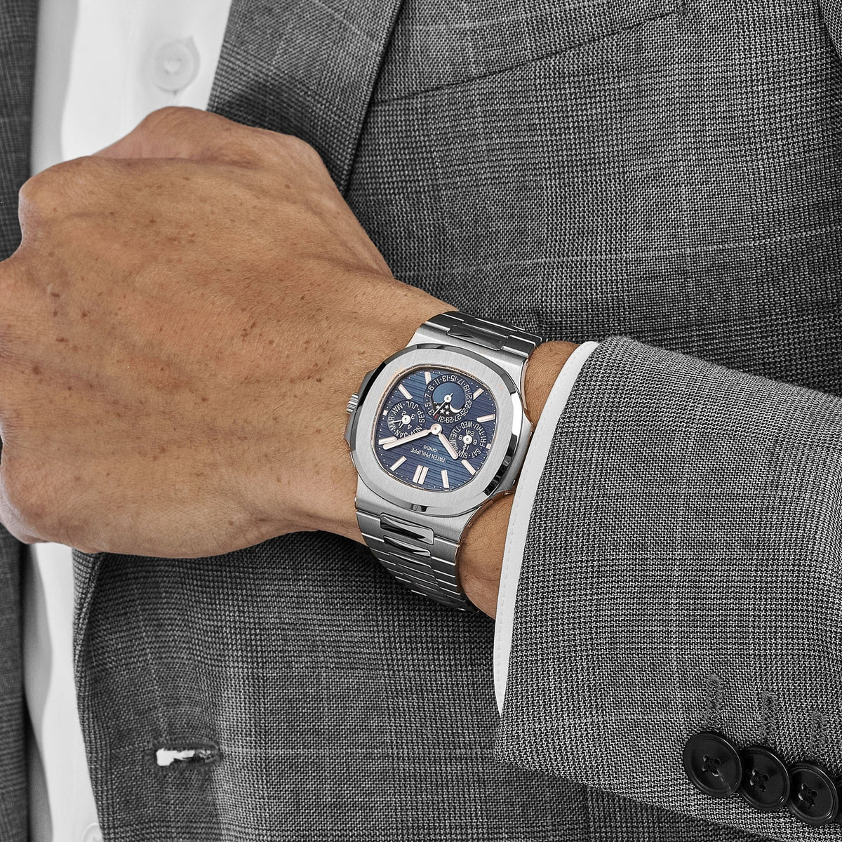 Patek Philippe Nautilus 5740/1G-001 Perpetual Calendar Moon Phases (2025)