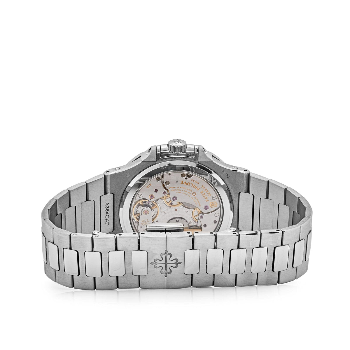 Patek Philippe Nautilus 5740/1G-001 'Tiffany & Co.' Perpetual Calendar Moon Phases White Gold Blue Dial