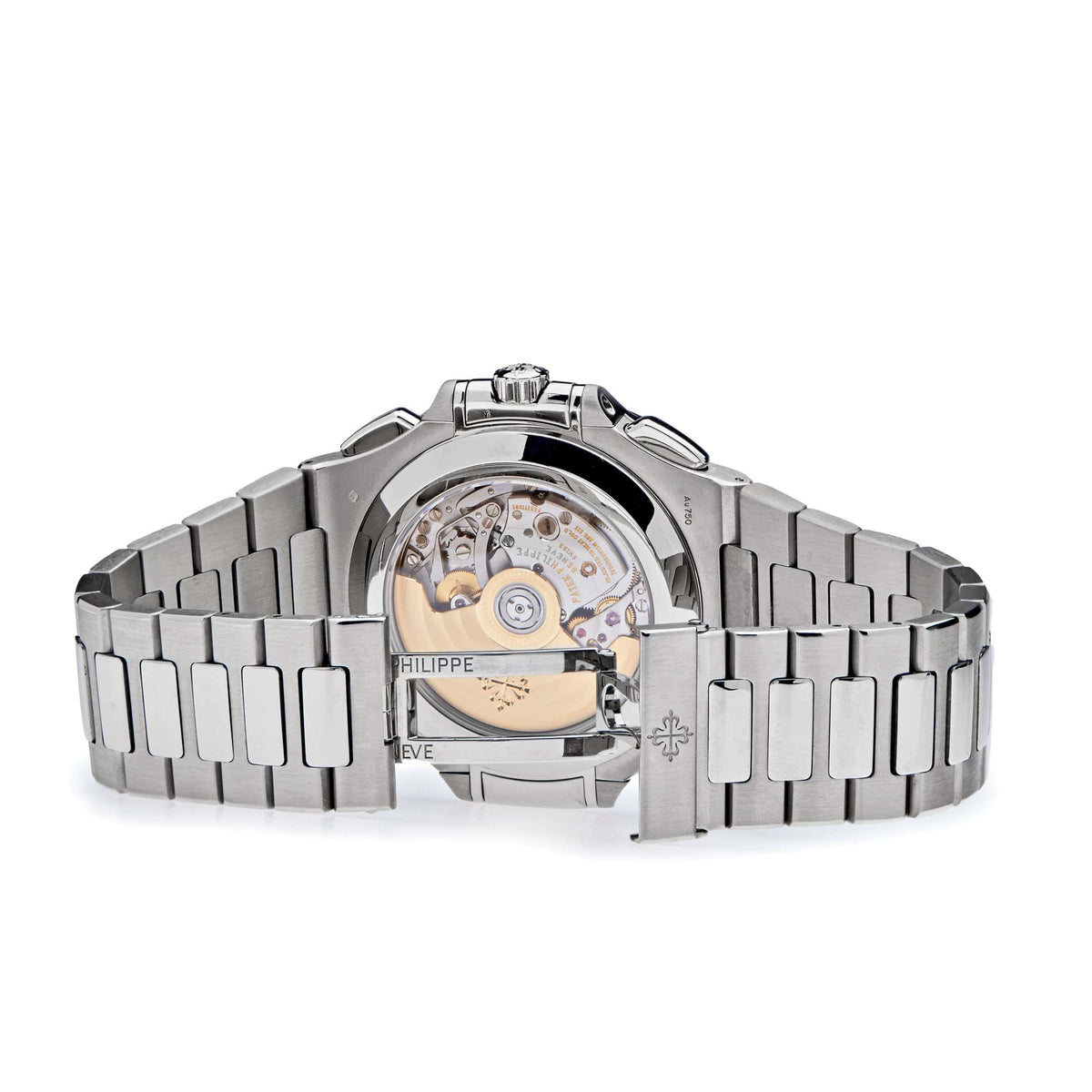 Patek Philippe Nautilus 5976/1G-001 '40th Anniversary' Chronograph White Gold Blue Diamond Dial Limited Edition