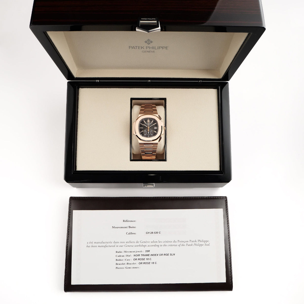 Patek Philippe Nautilus 5980/1R-001 Chronograph Rose Gold (2020)