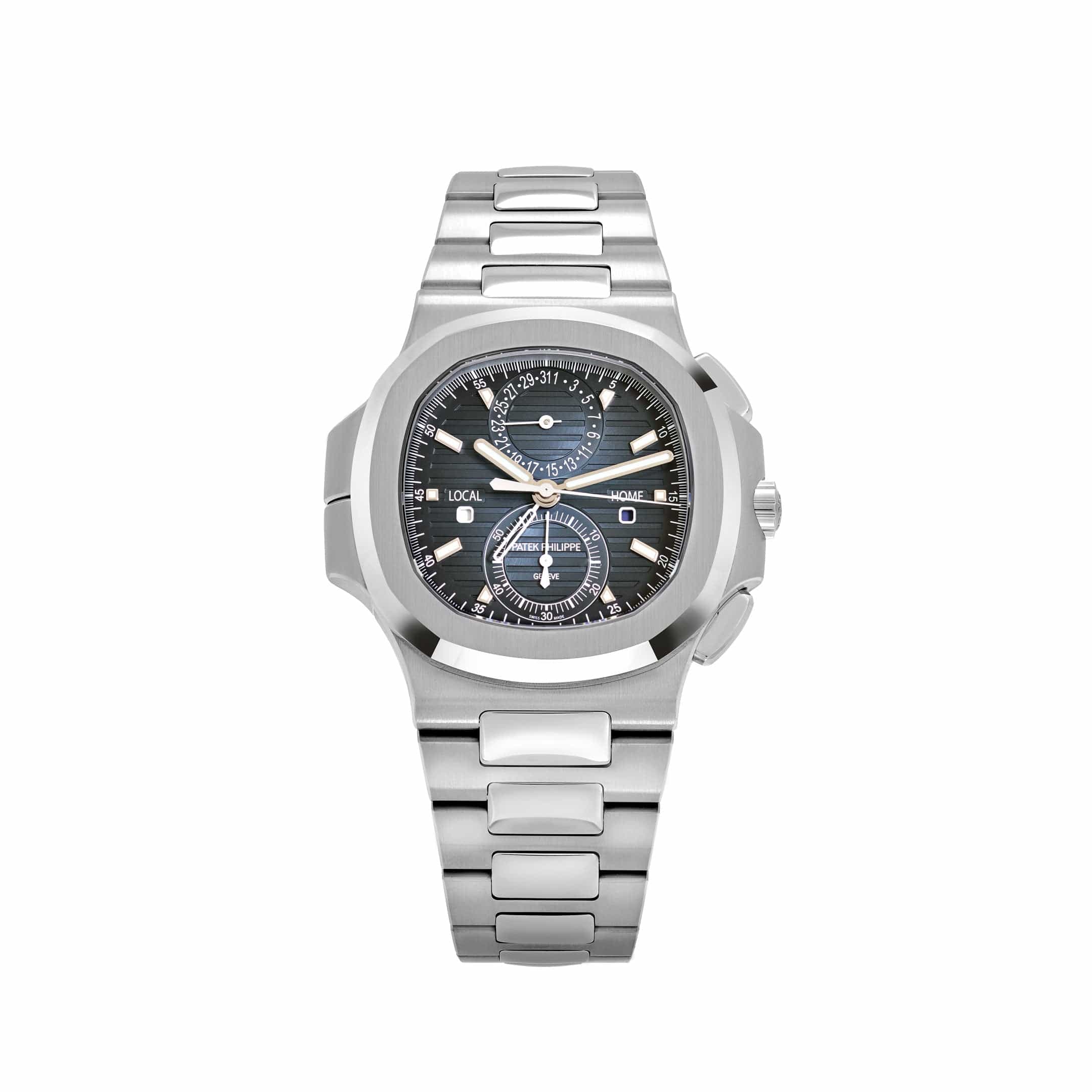 Patek Philippe Nautilus 5990/1A-011 'Travel Time' Flyback Chronograph Stainless Steel Blue Dial (2026)