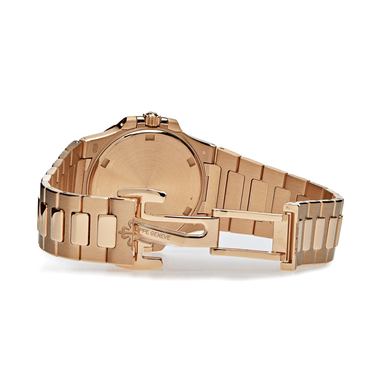 Patek Philippe Nautilus 7010/1R-012 Quartz Rose Gold Diamond Bezel